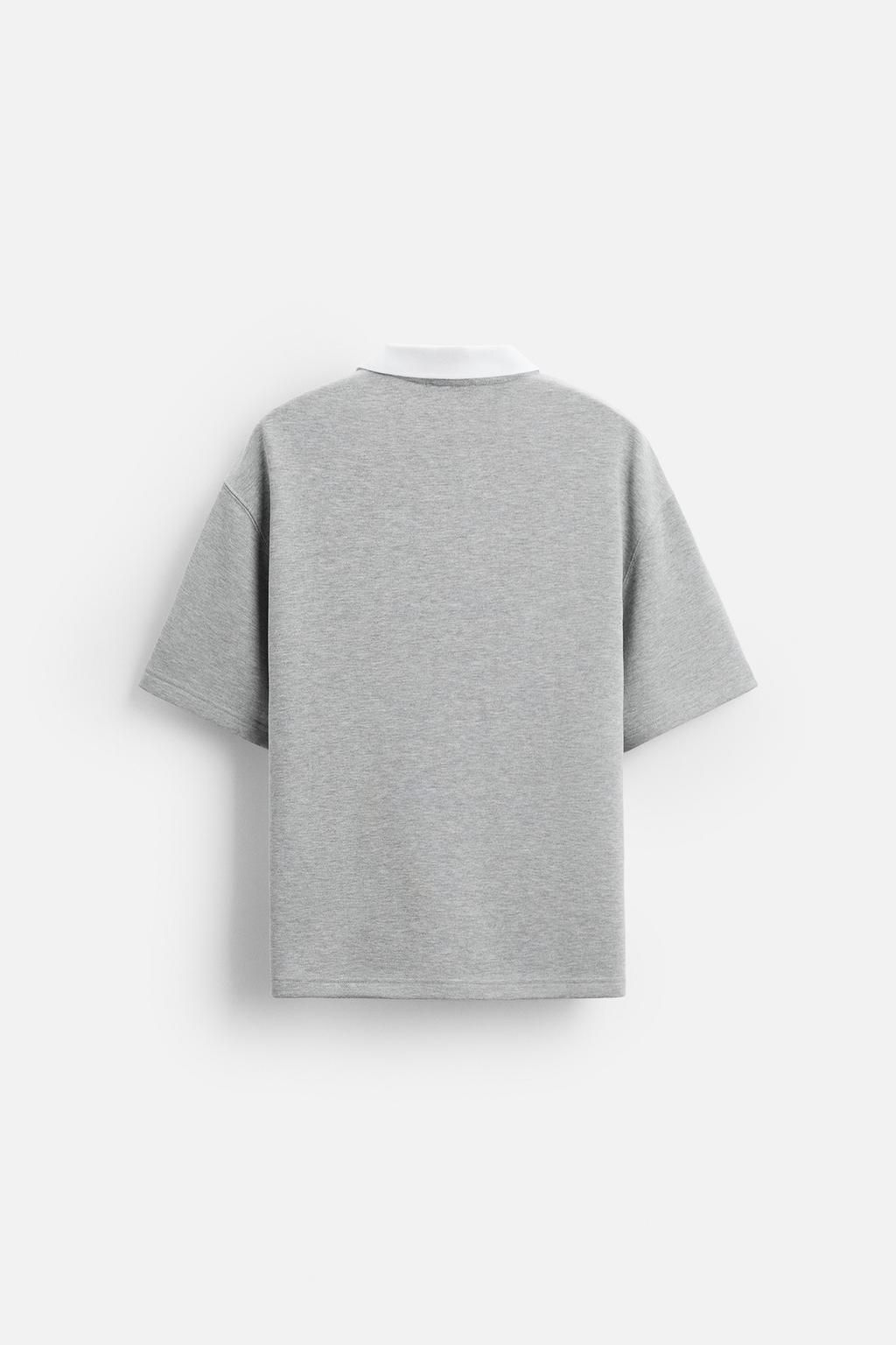 RELAXED FIT POLO SHIRT - Zara фото 15