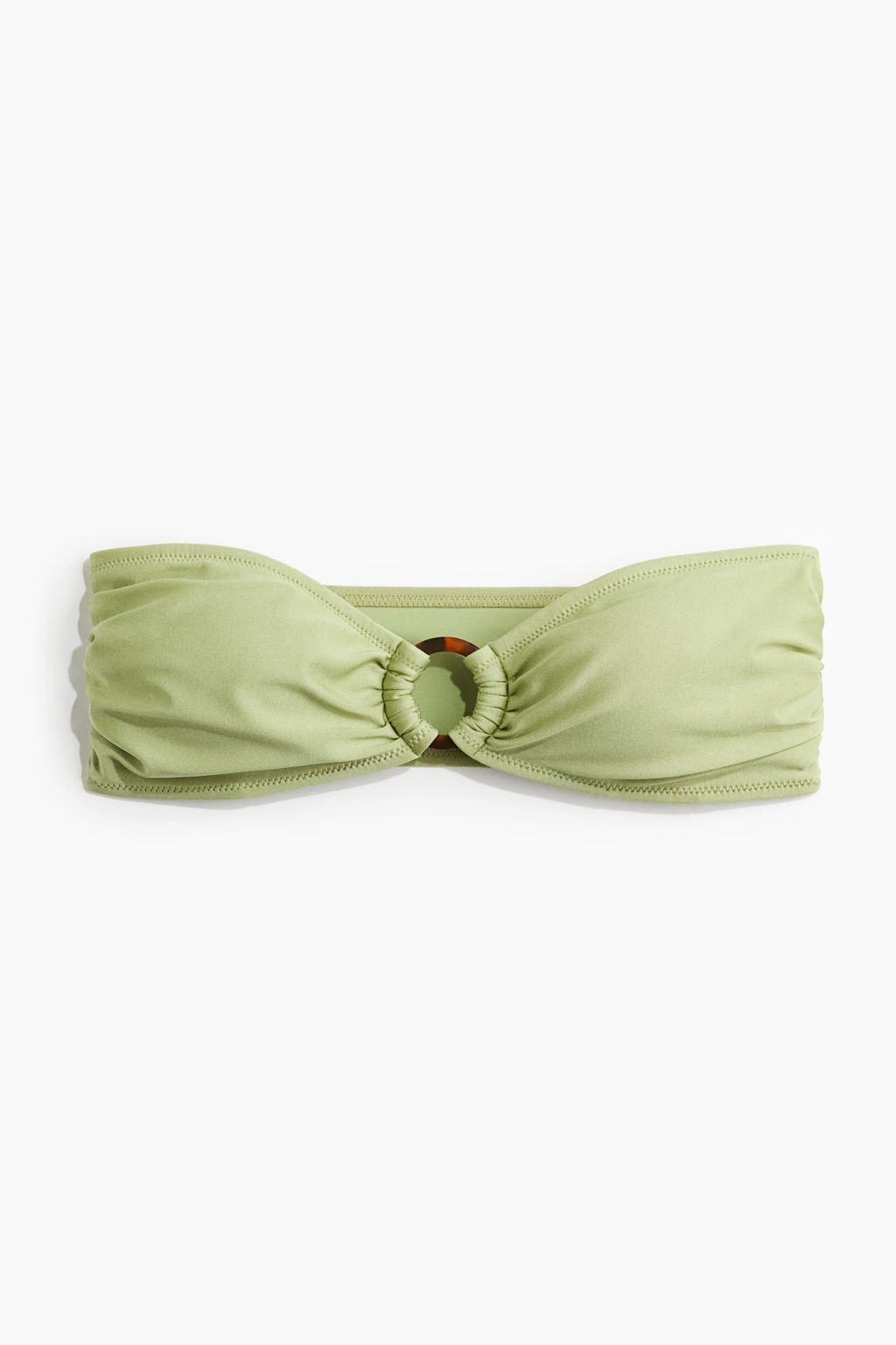 Top de bikini bandeau con relleno - H&m фото 3