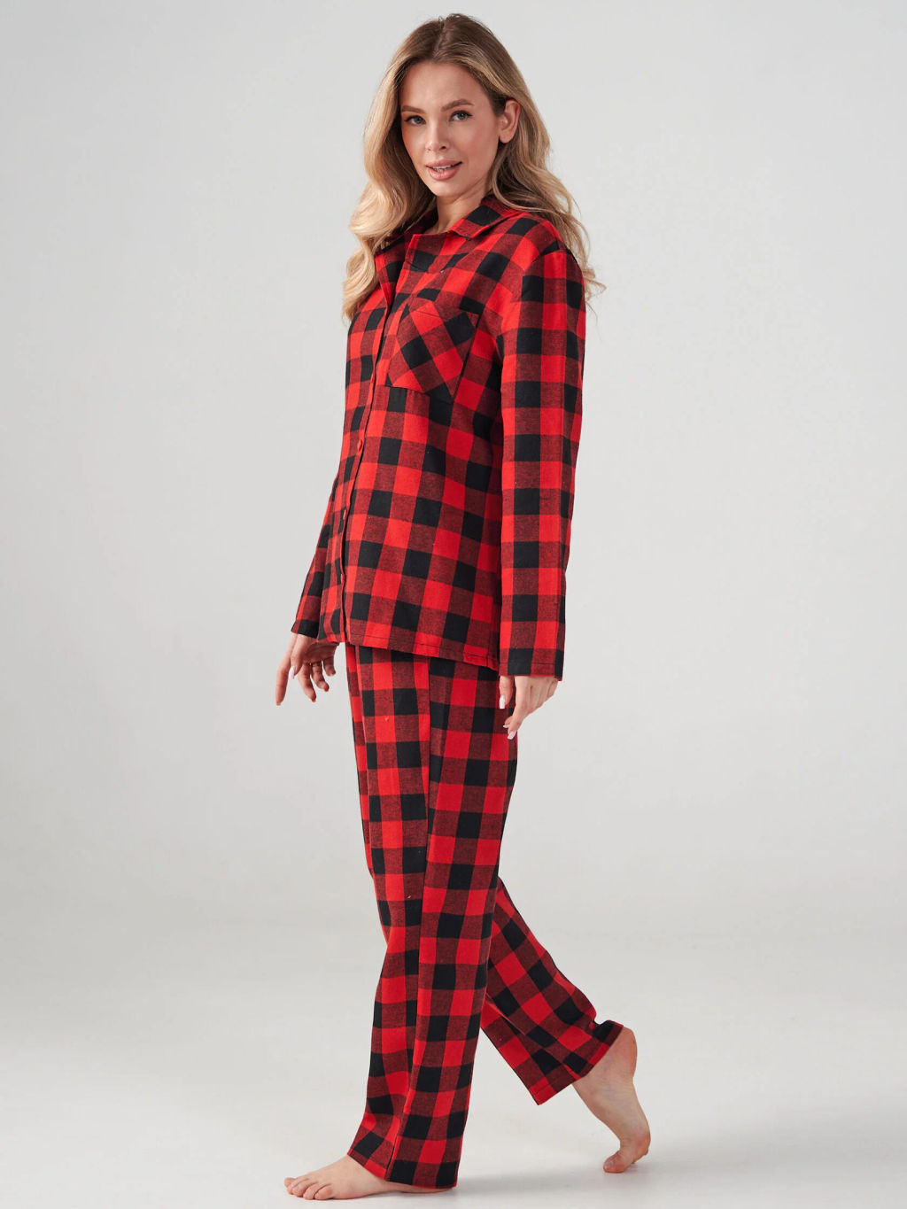 Пижама фланелевая Добрый вечер - Оптима фото 4