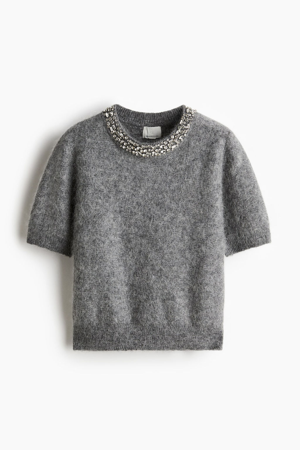 Top en mezcla de mohair con strass - H&m фото 4