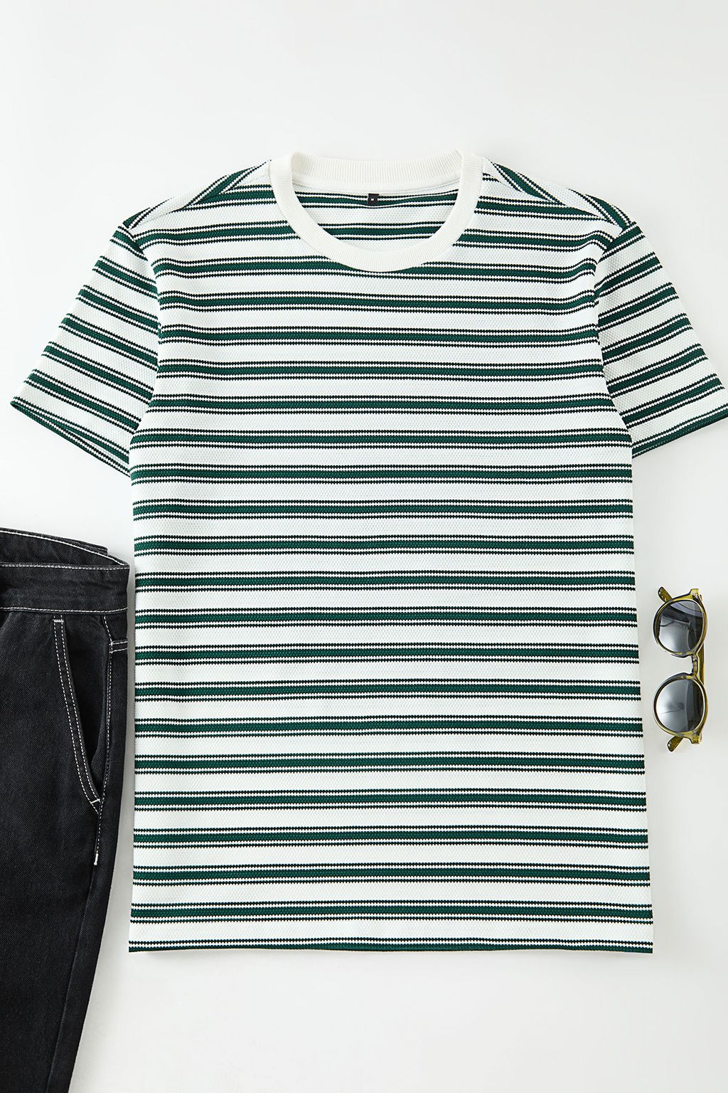 TRENDYOL MAN Cok Renkli Regular/Normal Kesim Dokulu T-Shirt TMNSS25TS00041 - Trendyolmilla фото 7