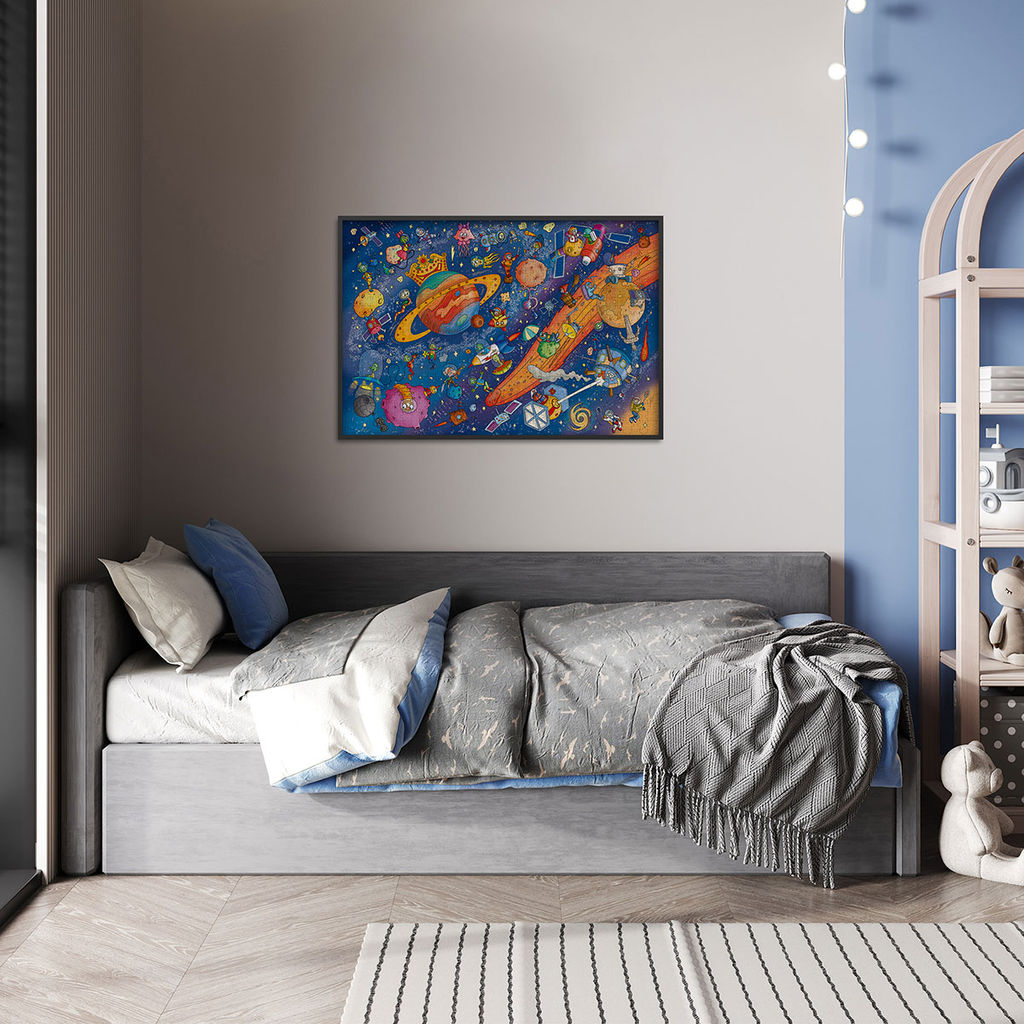 ФРЕЯ Пазл 1500 элемент. PZL-1500/33 Вселенная в ритме жизни