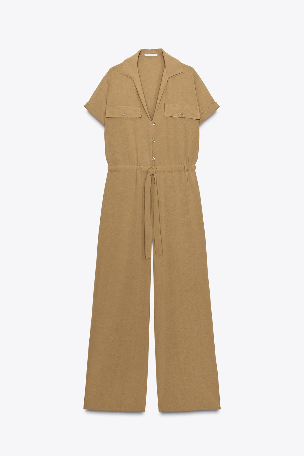 FLOWING JUMPSUIT WITH POCKETS - Zara фото 6