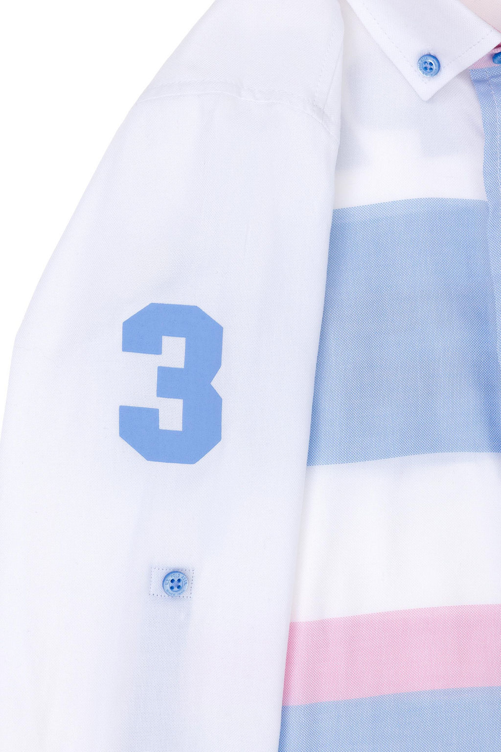 U. S. Polo Assn Синяя рубашка с длинным рукавом для мальчика - U.s. polo assn фото 4