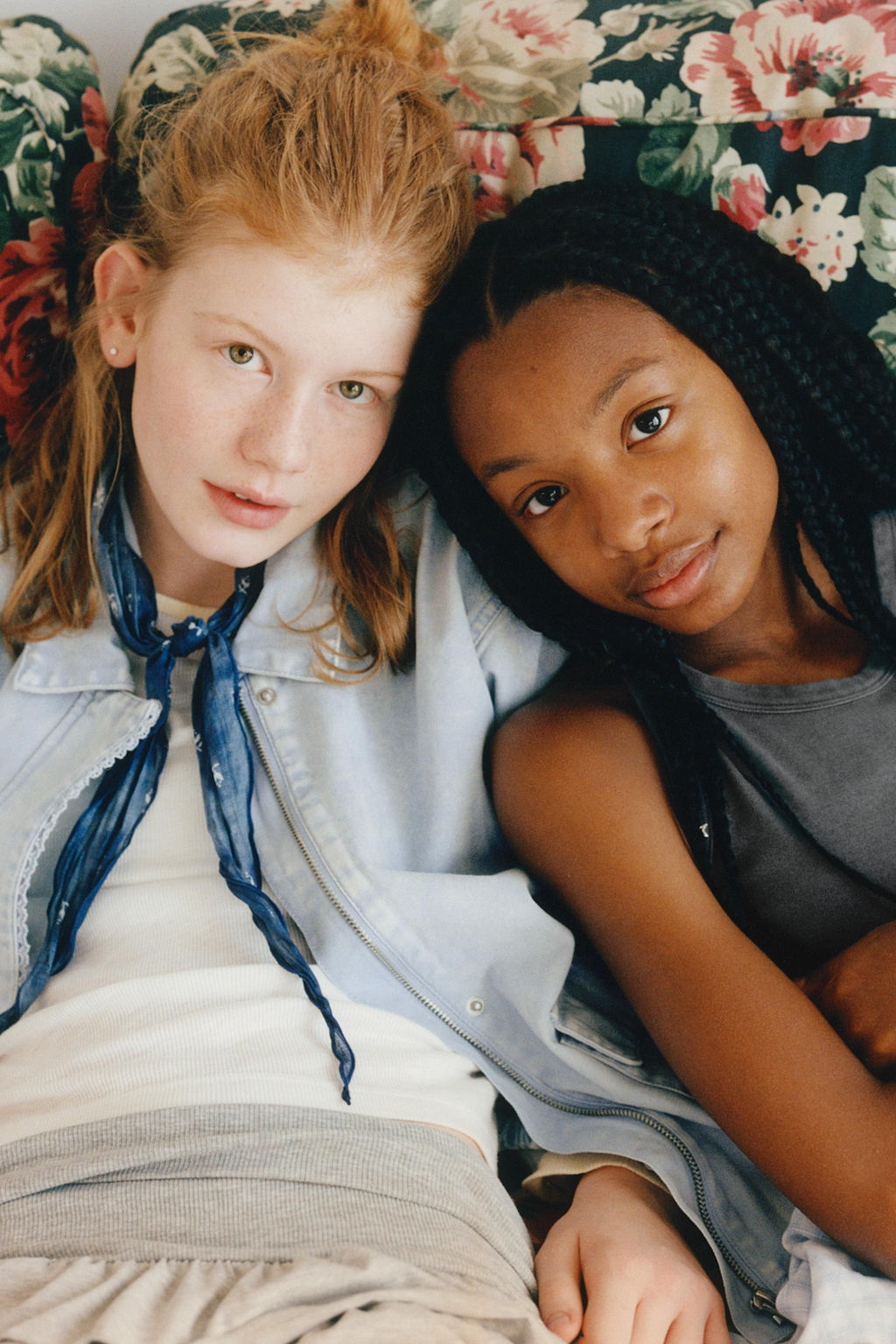 CAZADORA CANVAS PUNTILLA / Azul claro - Zara фото 2