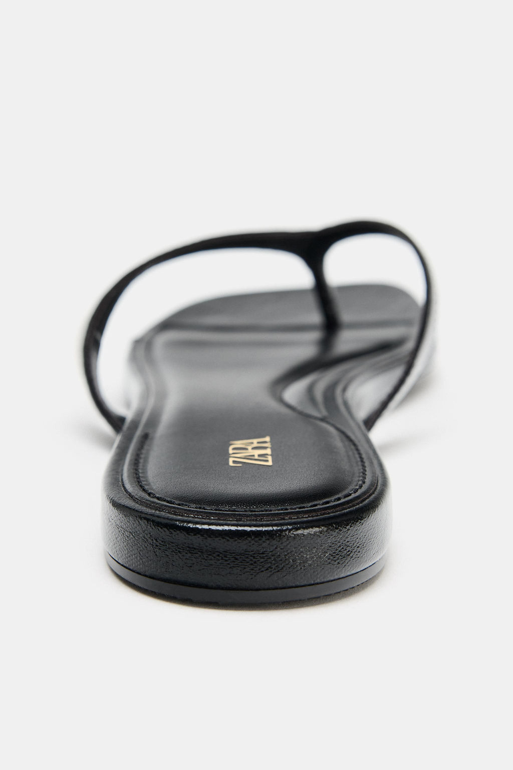 SANDALIA PLANA / Negro - Zara фото 6