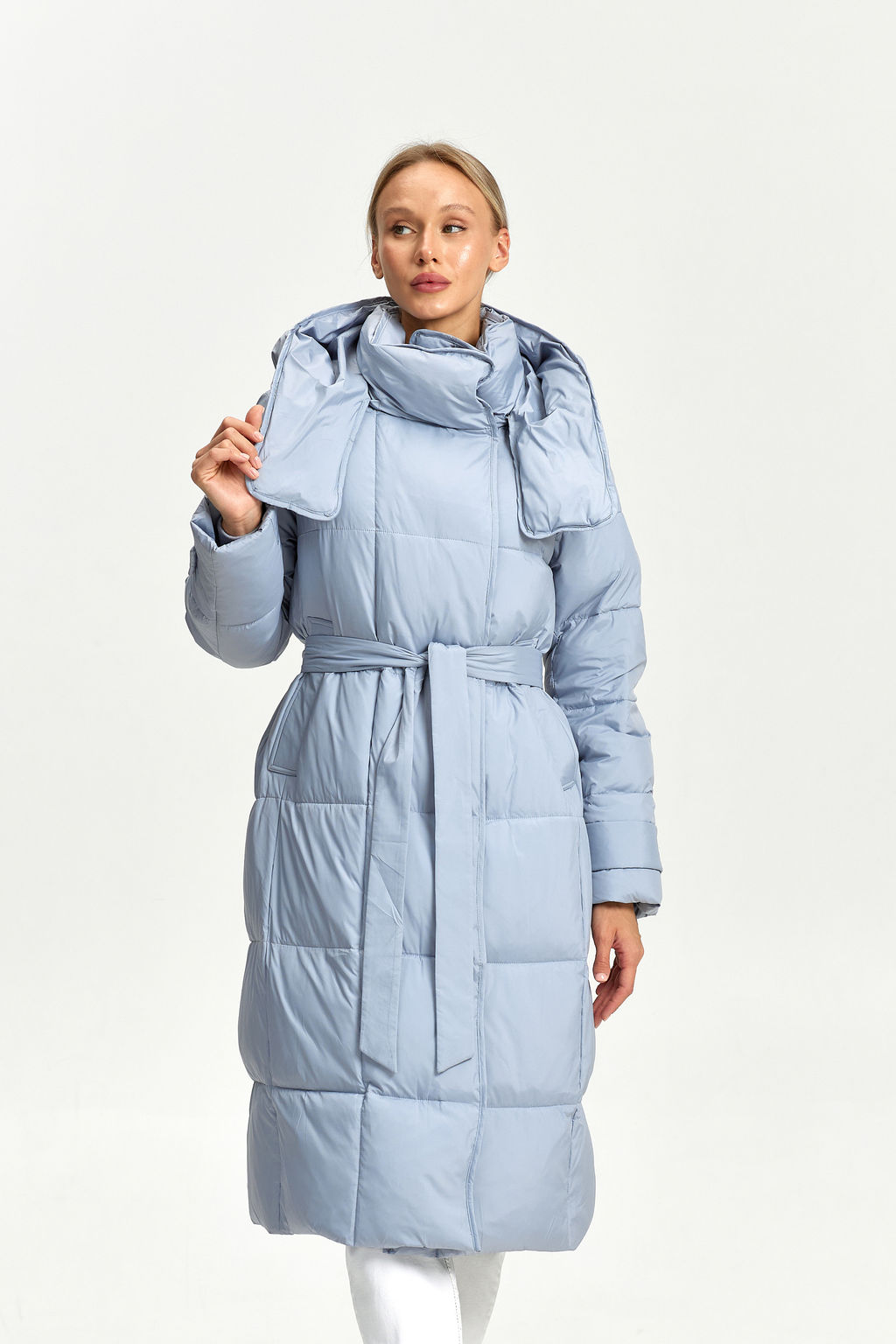 Куртка женская зимняя 26003 (голубой)