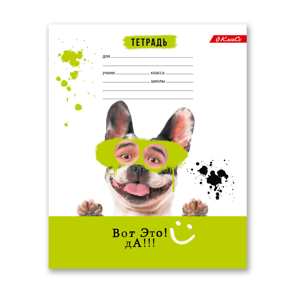 Светоч 18ТСКд5_4_3_1 Тетрадь ученическая школьная, выборочный лак, A5 18 л. на скобе 65 г/кв.м , белизна 100 % 20 шт. клетка 000366 Зверушки-веселушки  фото 8