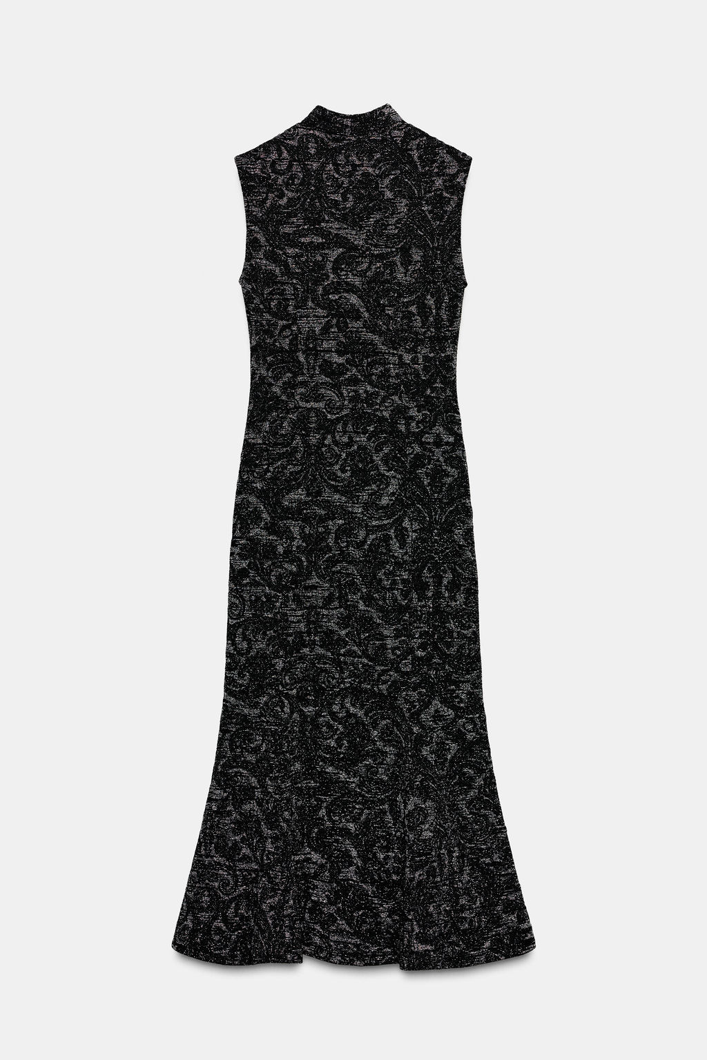 METALLIC THREAD JACQUARD DRESS - Zara фото 5