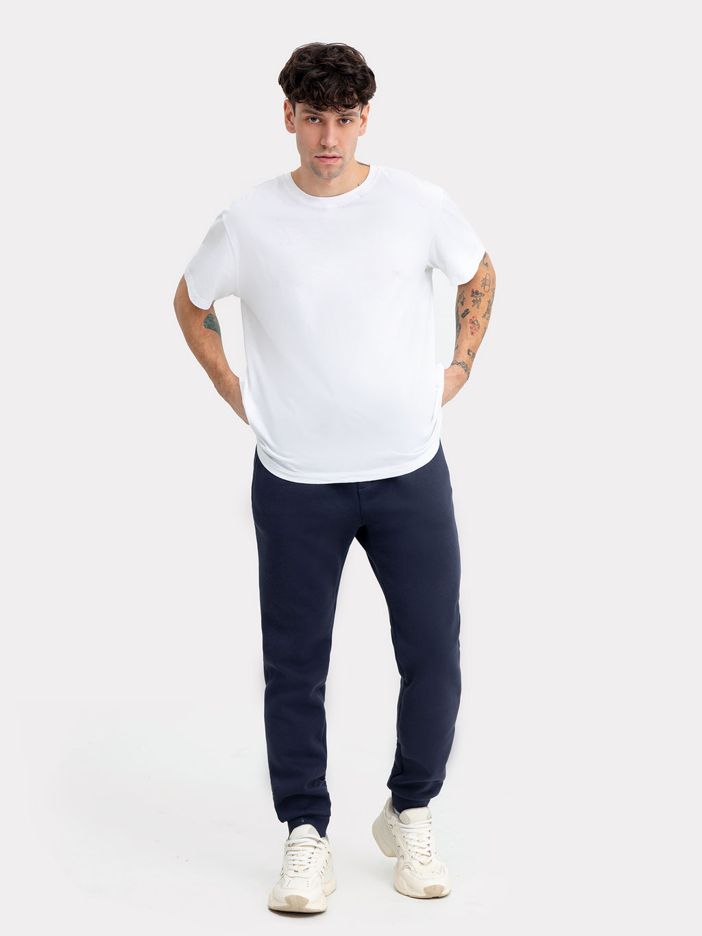 Брюки мужские в синем цвете морской 181241-2