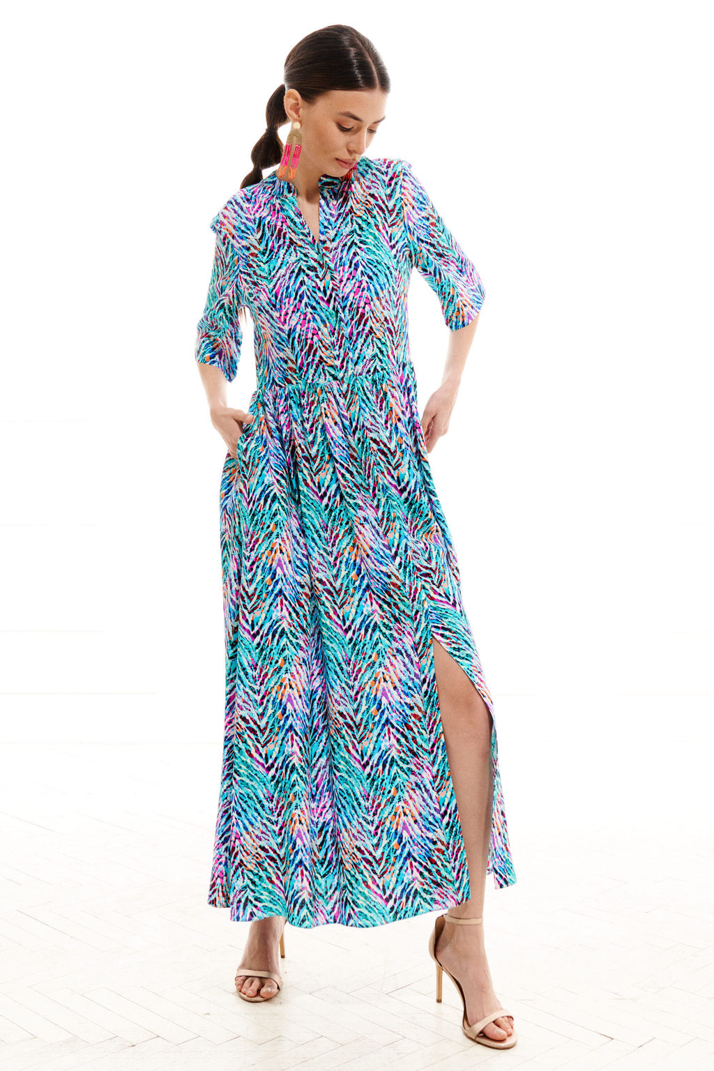 Платье 1013 (Вискоза - 100%) - Elletto фото 3