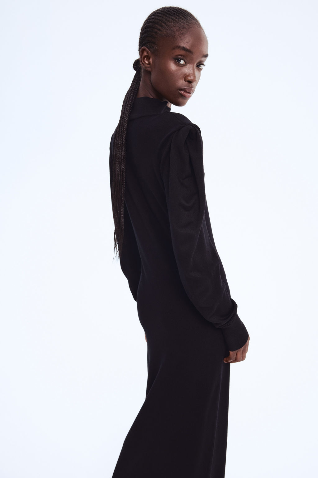 Maxivestido en punto fino - H&m фото 6