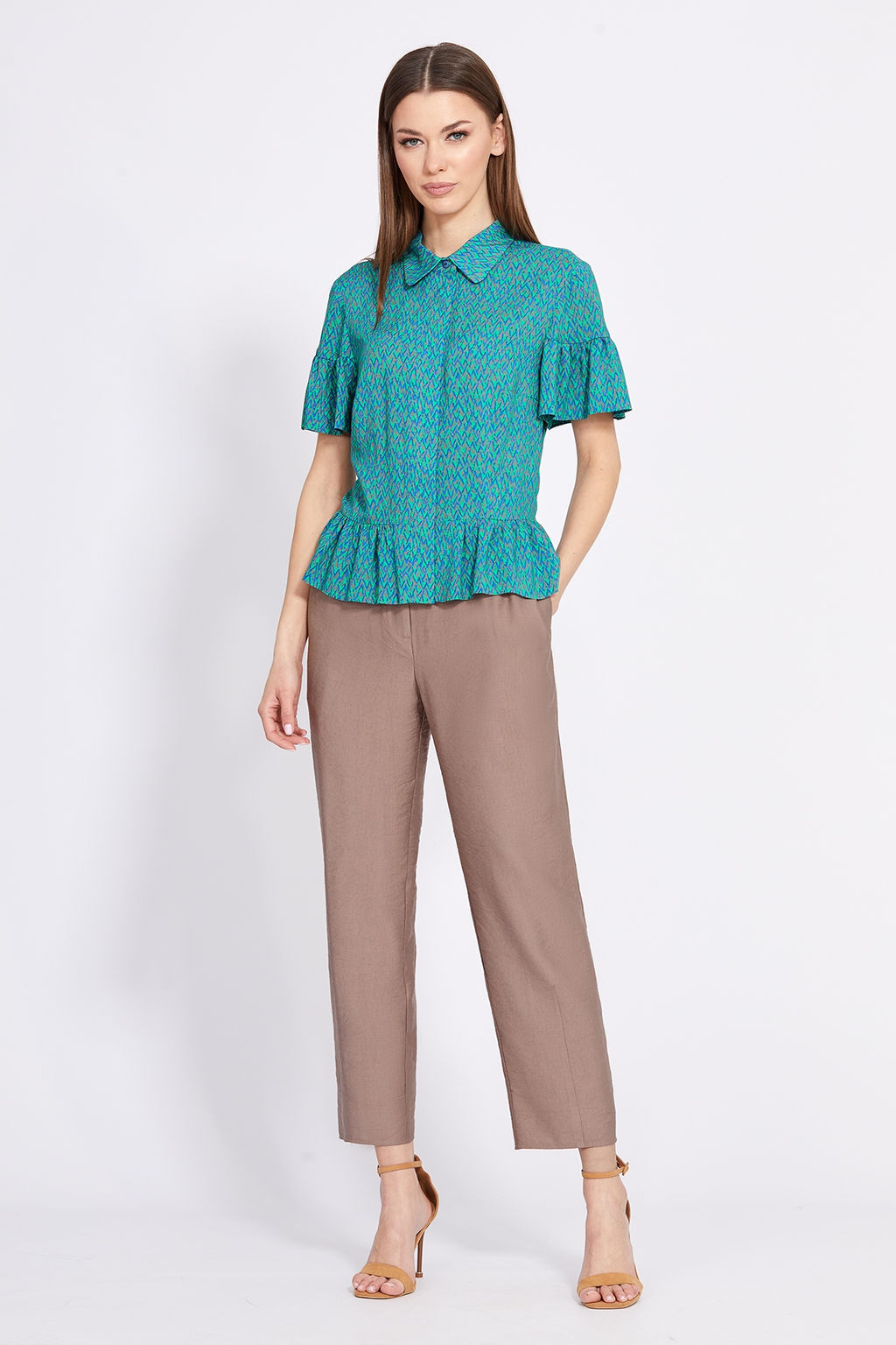 Блузка 2429 василек - Eola фото 2