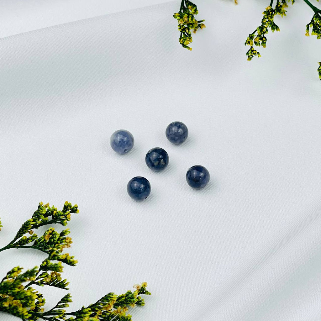 Бусины для украшений из Иолита (5 шт)