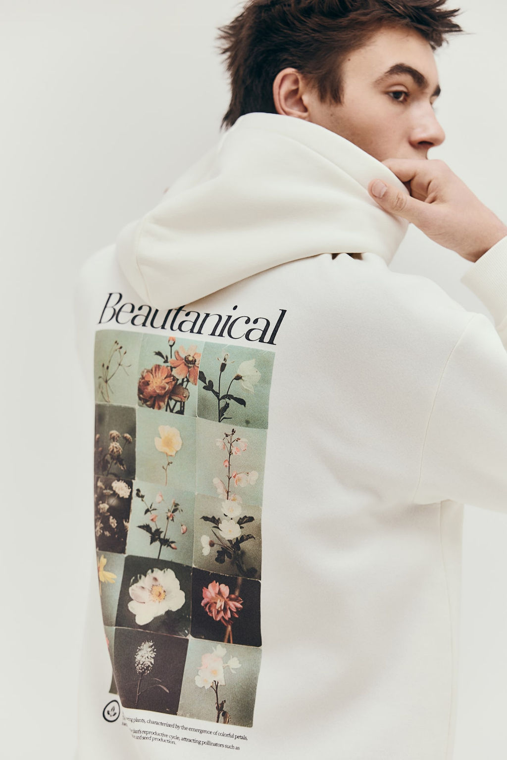 Sudadera con capucha y estampado Loose Fit - H&m фото 3