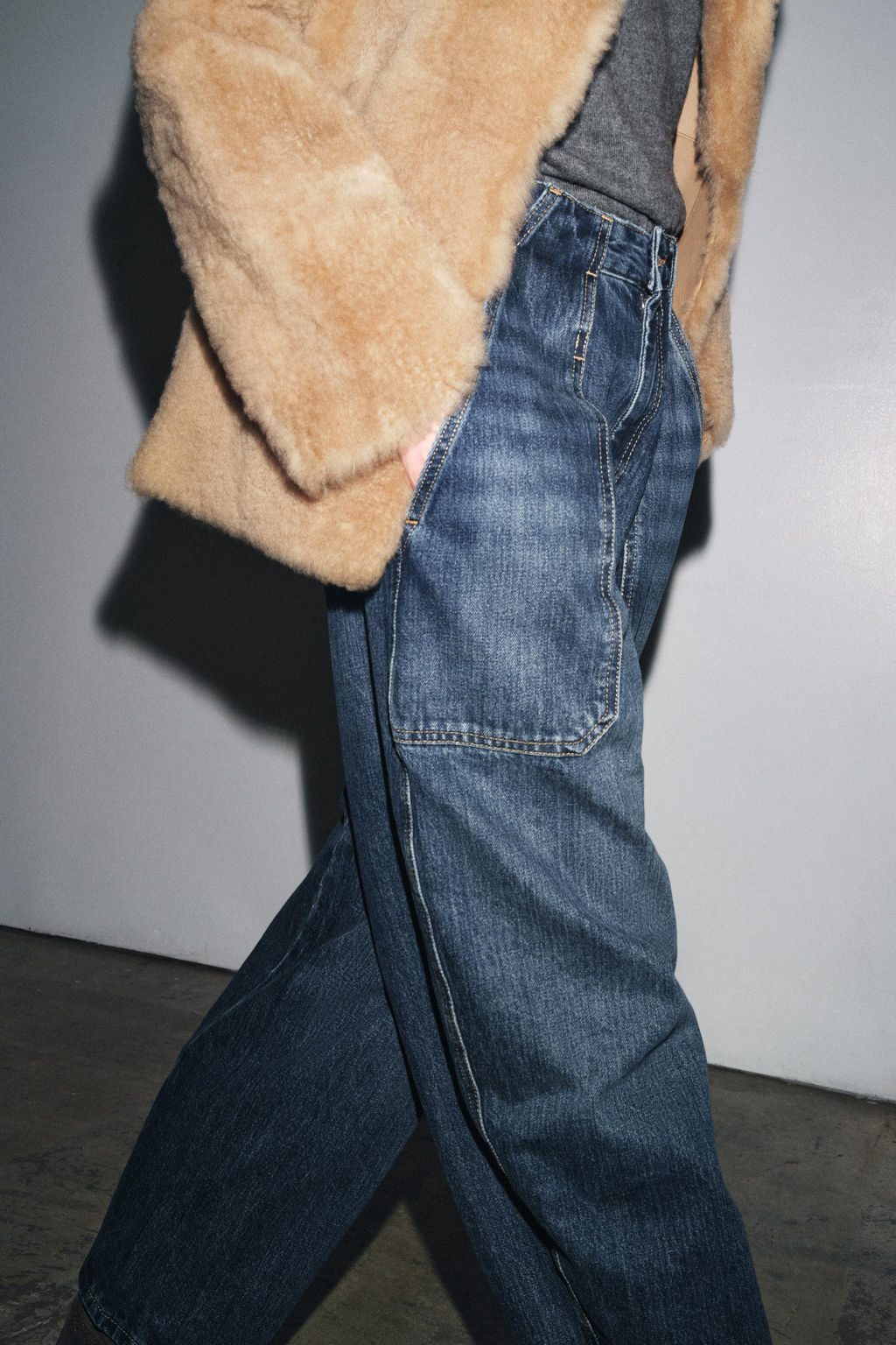 ZW COLLECTION BALLOON JEANS - Zara фото 5