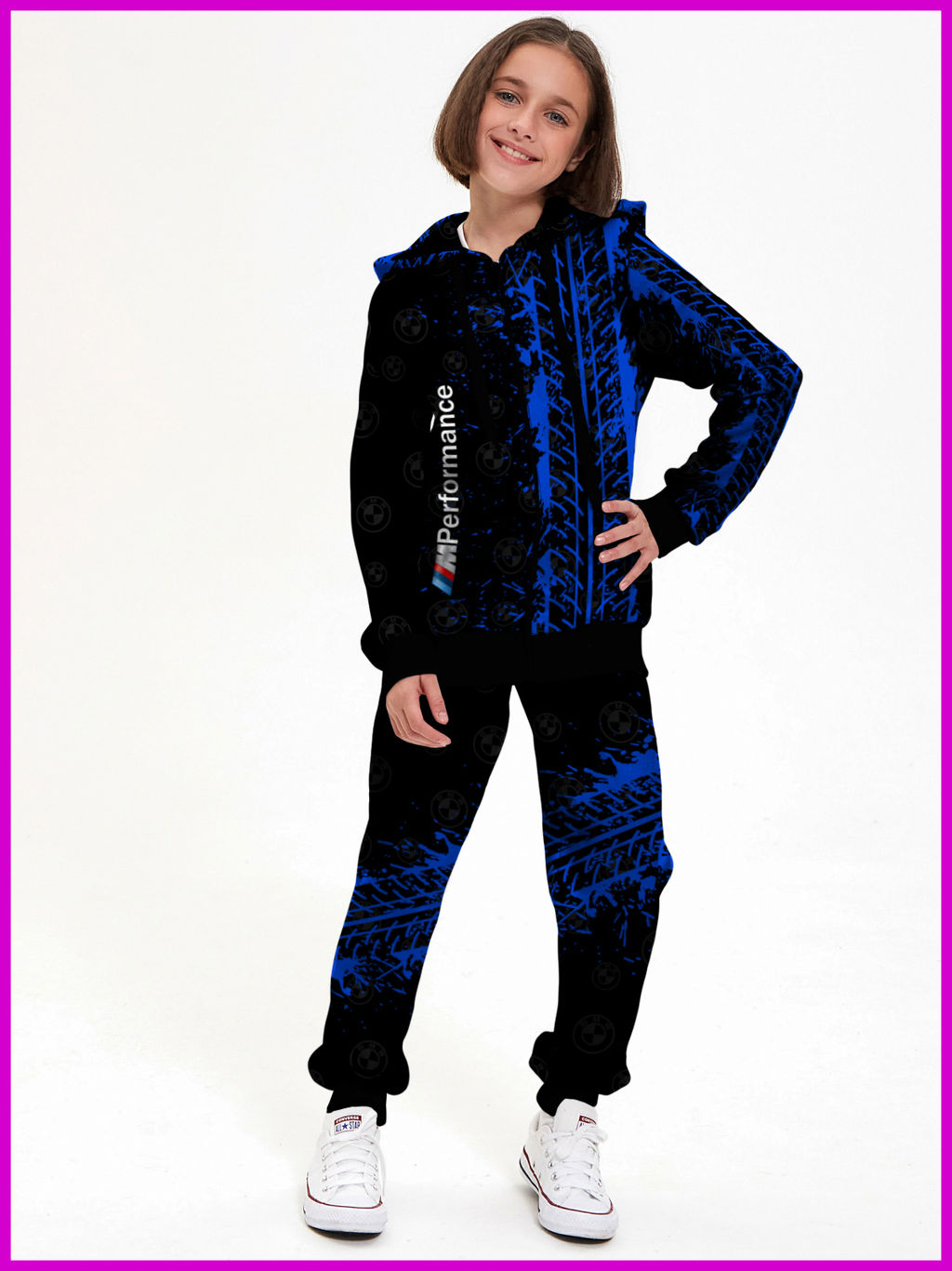 Спортивный костюм "BMW M5",чёрный