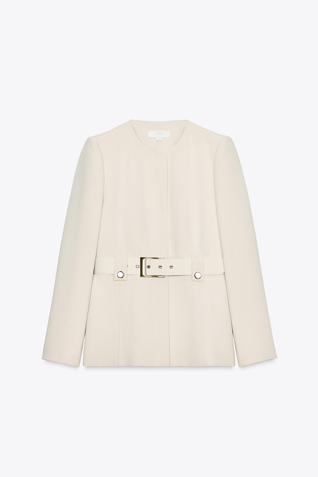 FITTED BLAZER WITH BELT - Zara фото 8