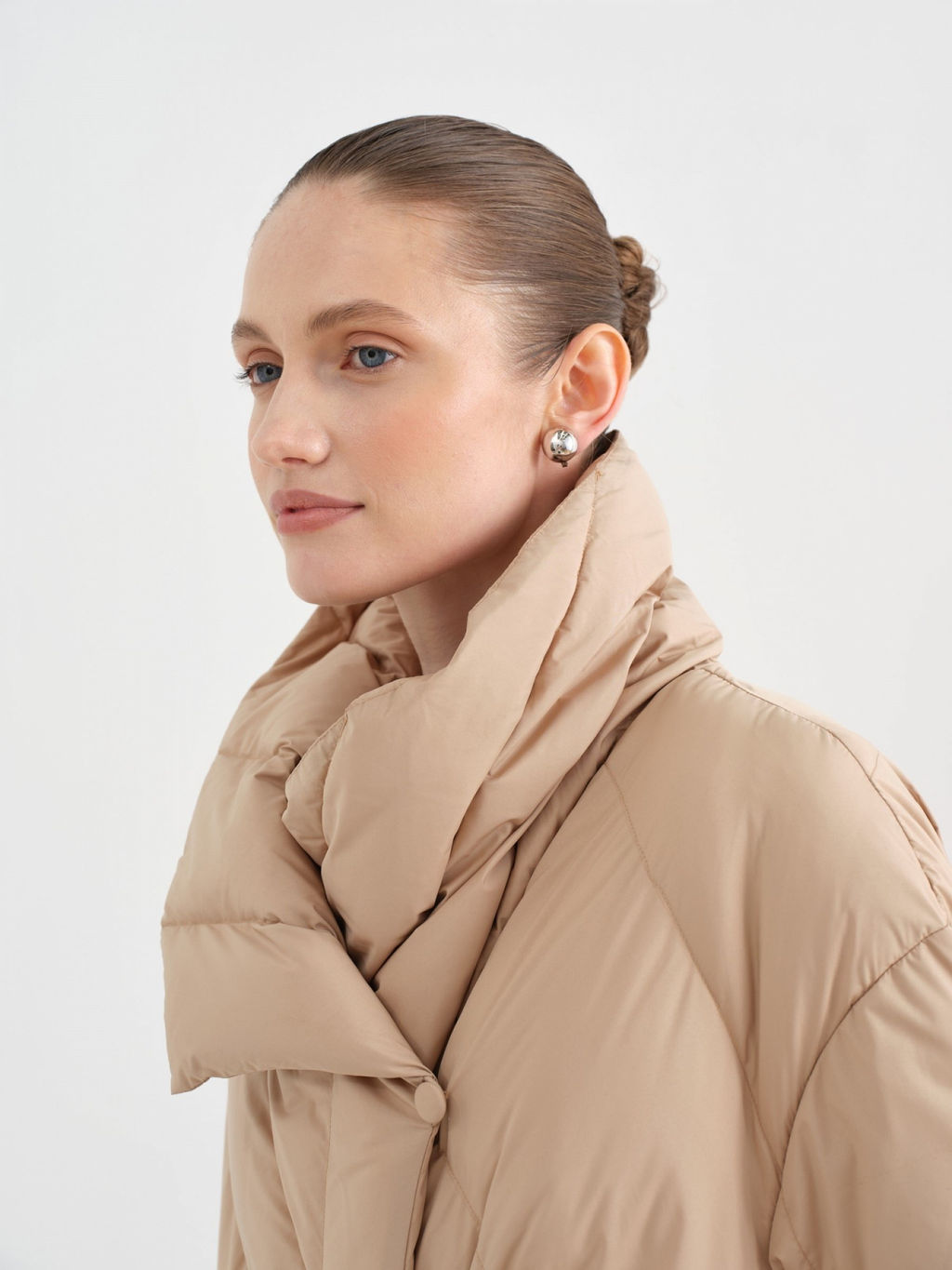 Conso/WDL 230538 - camel Пуховое пальто  фото 2