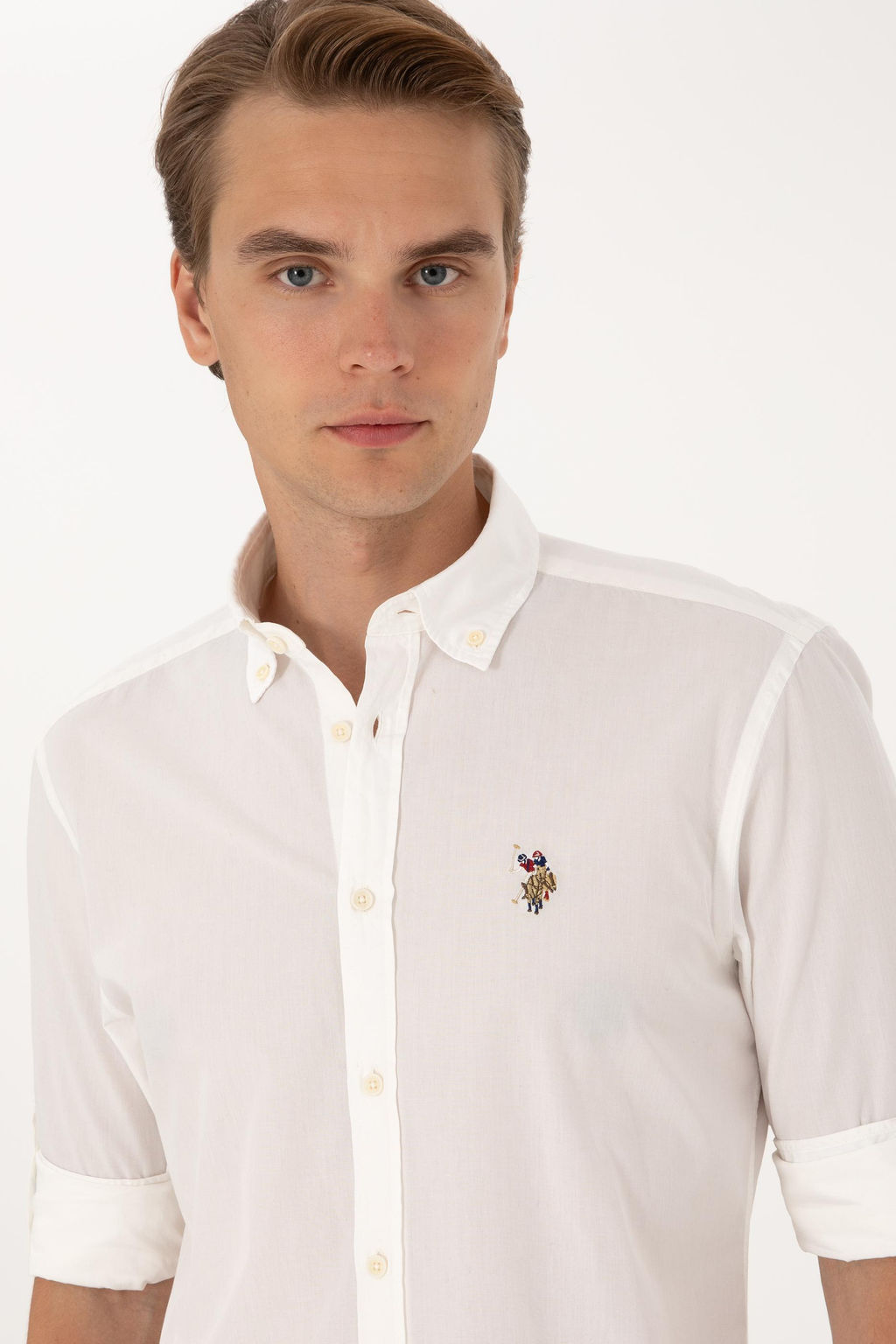 Erkek Krem Uzun Kollu G_mlek - U.s. polo assn фото 2