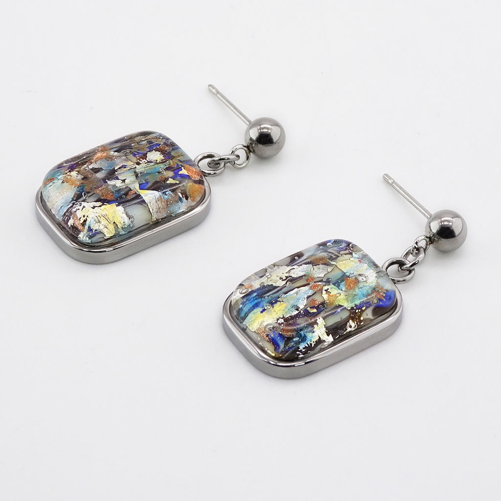 Серьги из муранского стекла INTRIGUE LS3119 - Vloes фото 3