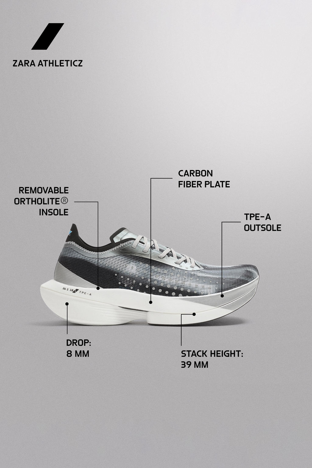 LONG-DISTANCE RUNNING TRAINERS - Zara фото 31