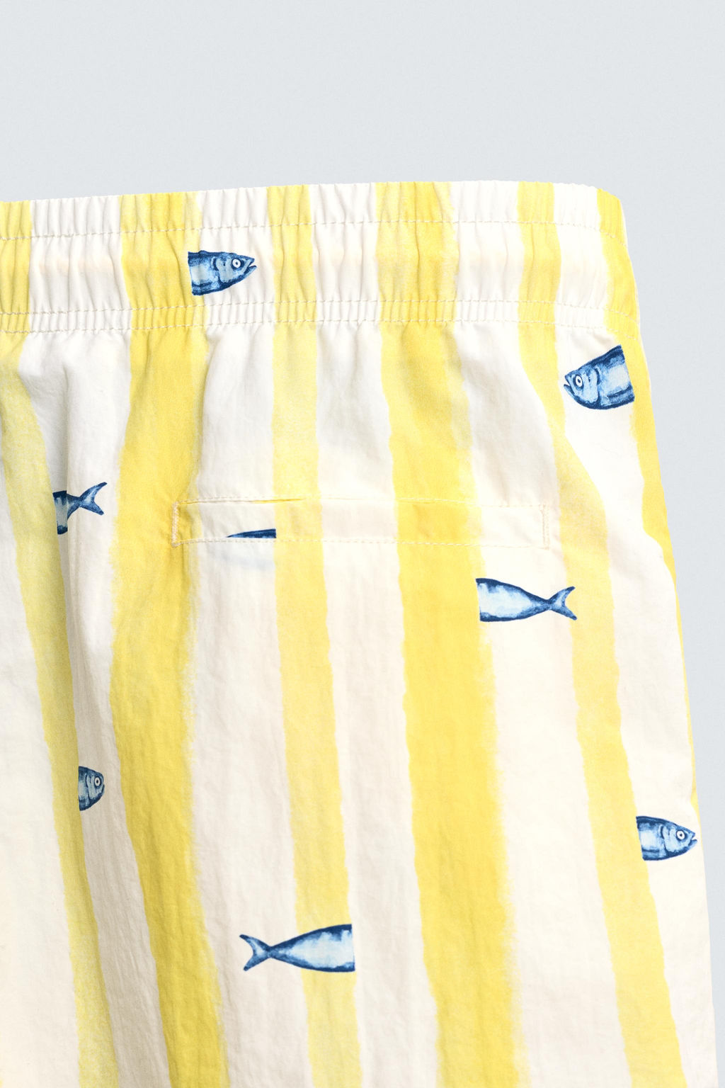 BA?ADOR MEDIO RAYAS PECES / Blanco - Zara фото 9