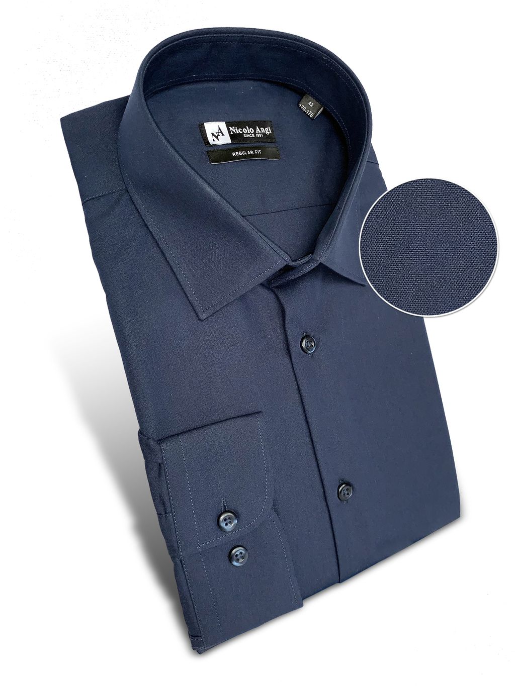 Мужская рубашка 501-б-07 - Nicolo angi фото 2