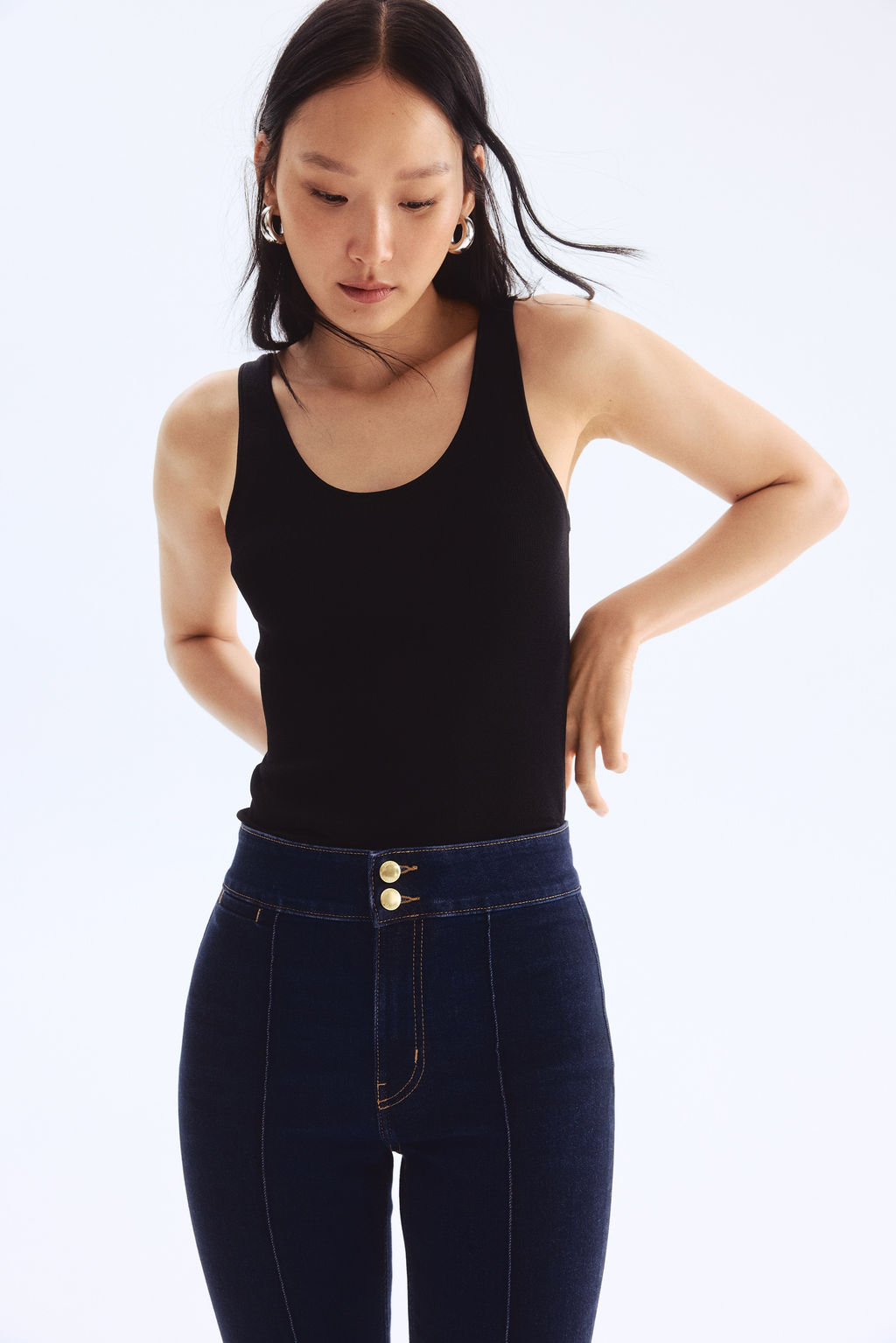 Skinny High Capri Jeans - H&m фото 3