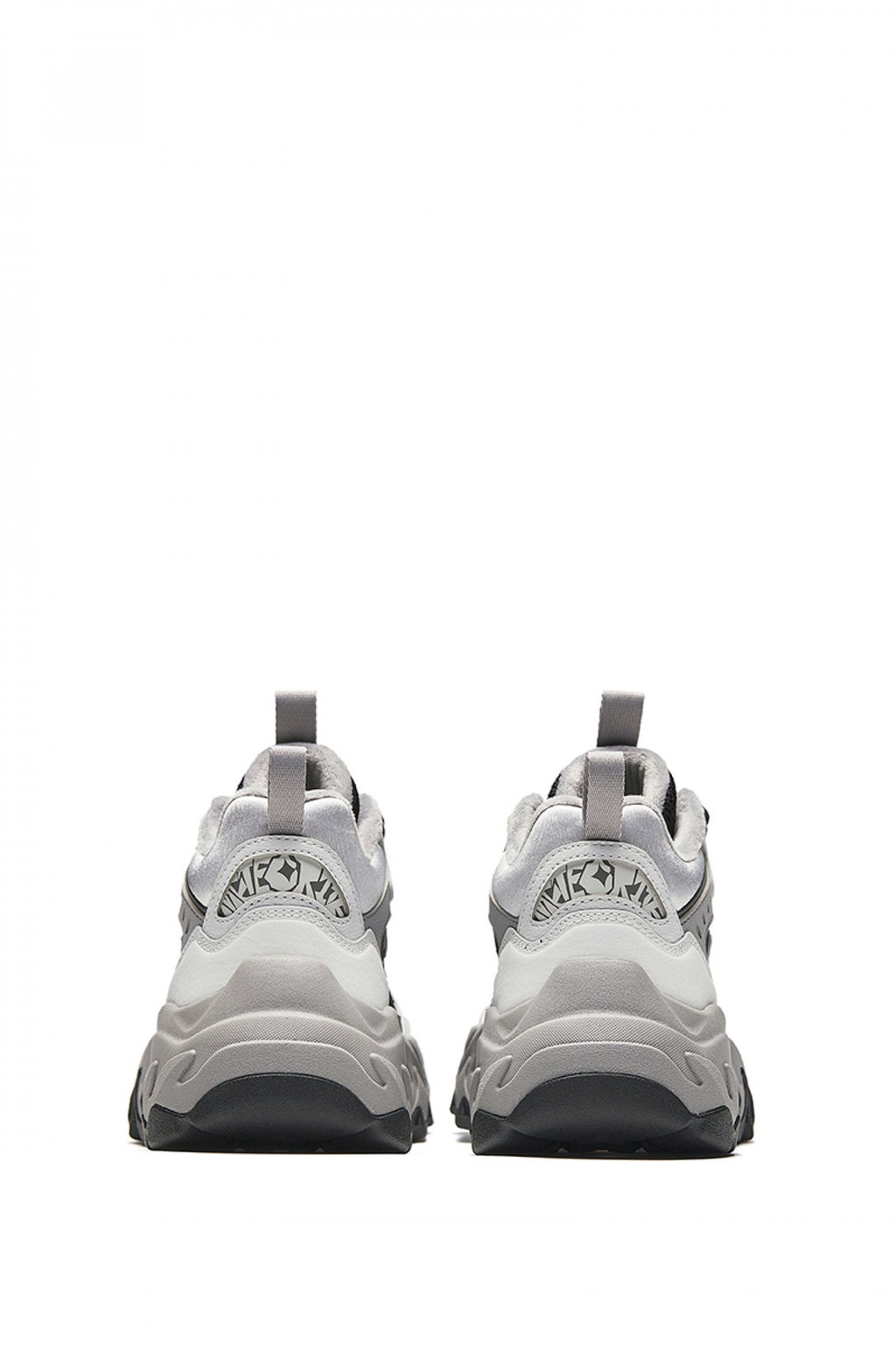 Кроссовки повседневные утепленные Черный/Серый - Anta фото 4