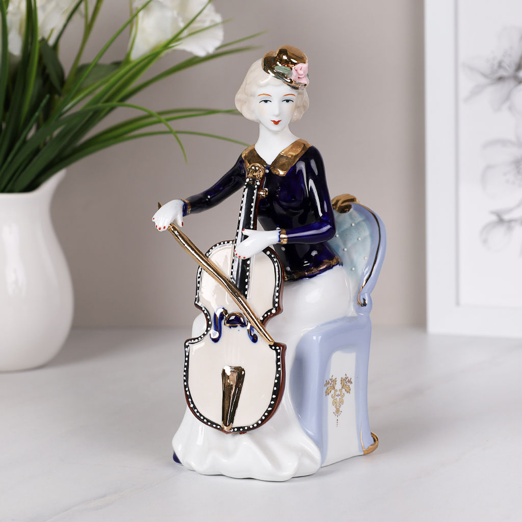 Статуэтка Дама 23 см / 141105 /уп 24/ - Галеонтрейд фото 4