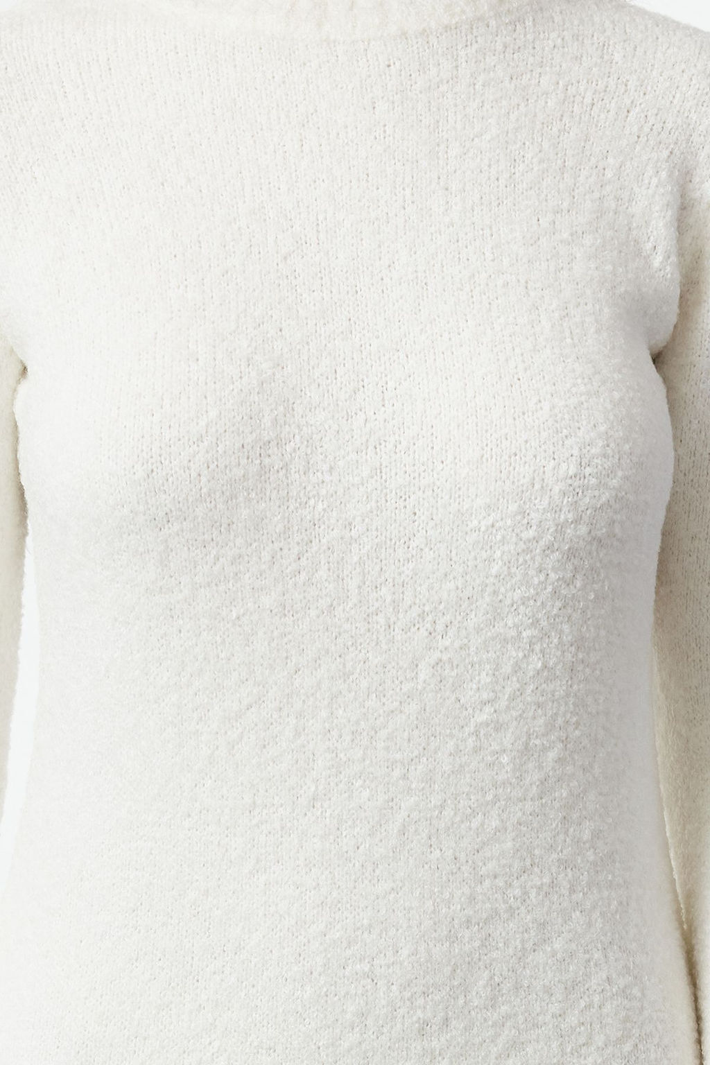 TRENDYOLMILLA Vizon Midi Triko Buklet Elbise TWOAW25EL00049  фото 8