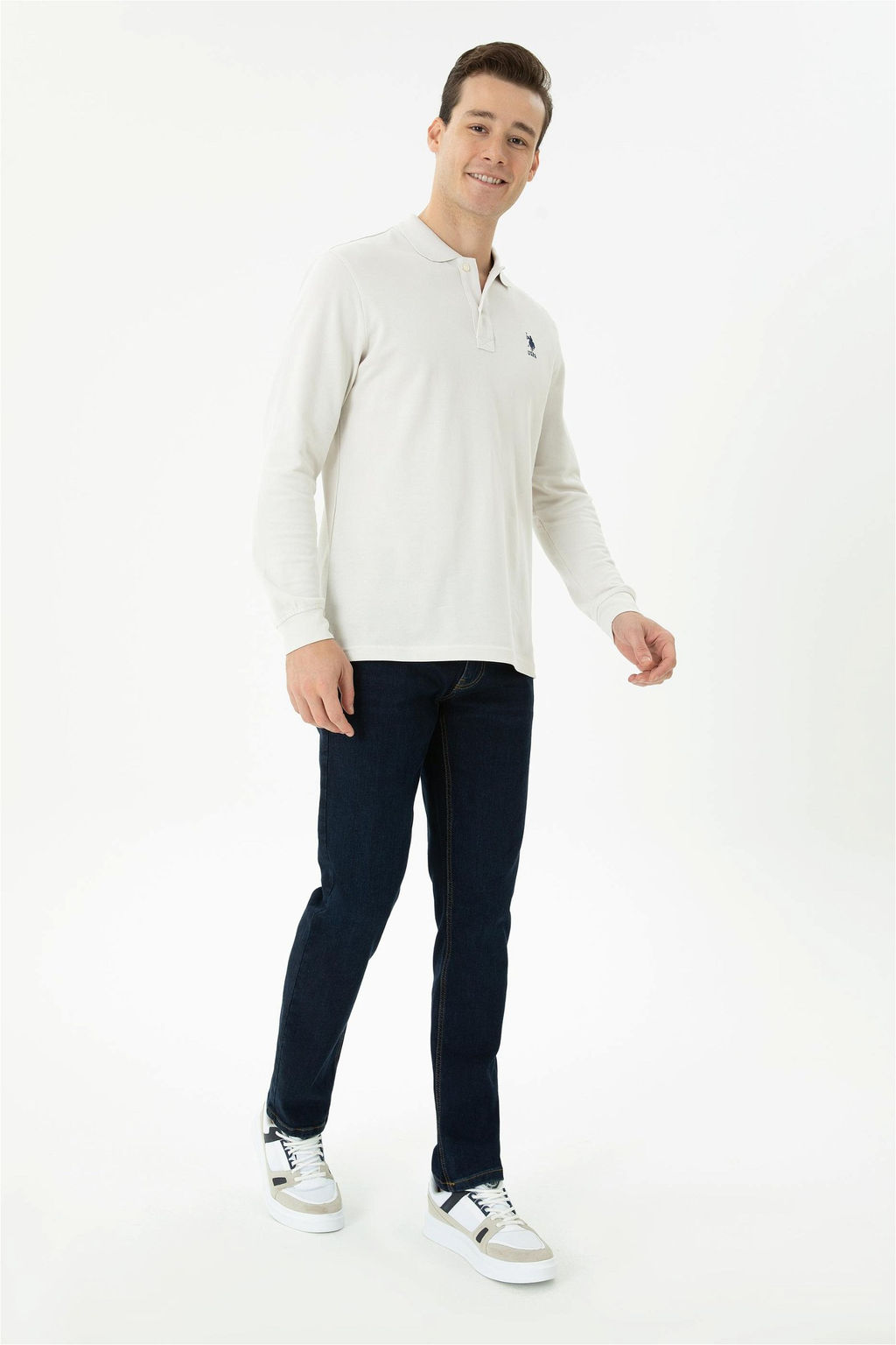 U. S. Polo Assn / Мужские голубые джинсовые брюки - U.s. polo assn фото 10