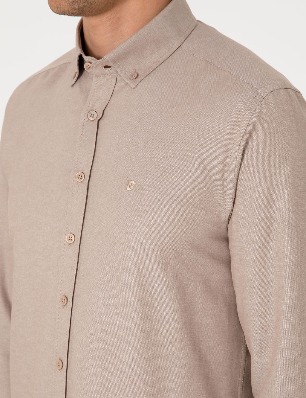 Vizon Oxford Slim Fit Kolay _t_lenebilir G_mlek