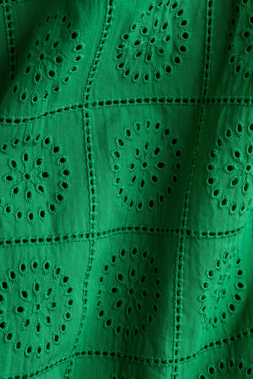 Vestido con tirantes de lazo y bordado ingl?s - H&m фото 3