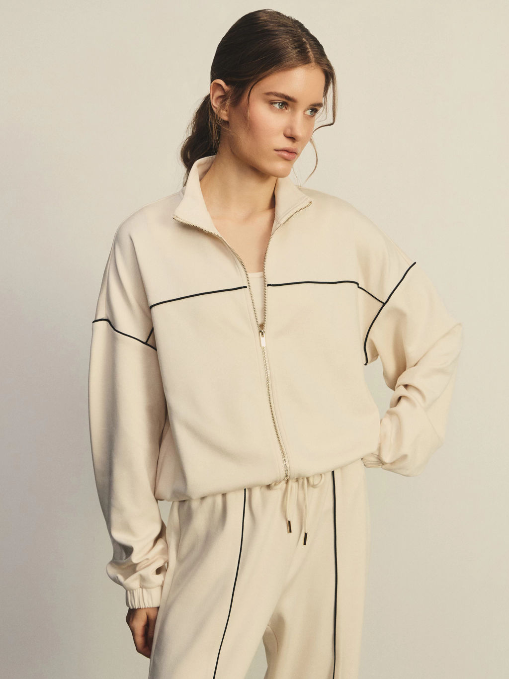 Джемпер на молнии / Zarina  фото 8