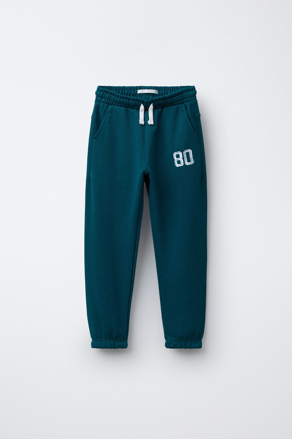PANTAL?N FELPA JOGGING N?MERO / Botella - Zara фото 2