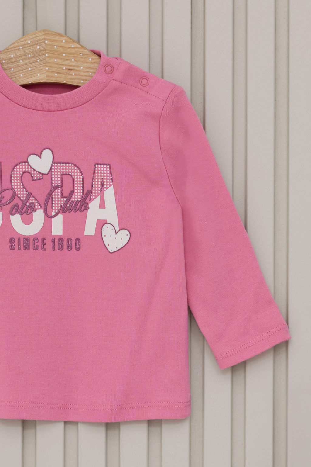 K_z Bebek Krem 3l_ Pijama Tak_m_ Sepette S_rpriz _ndirim - U.s. polo assn фото 6