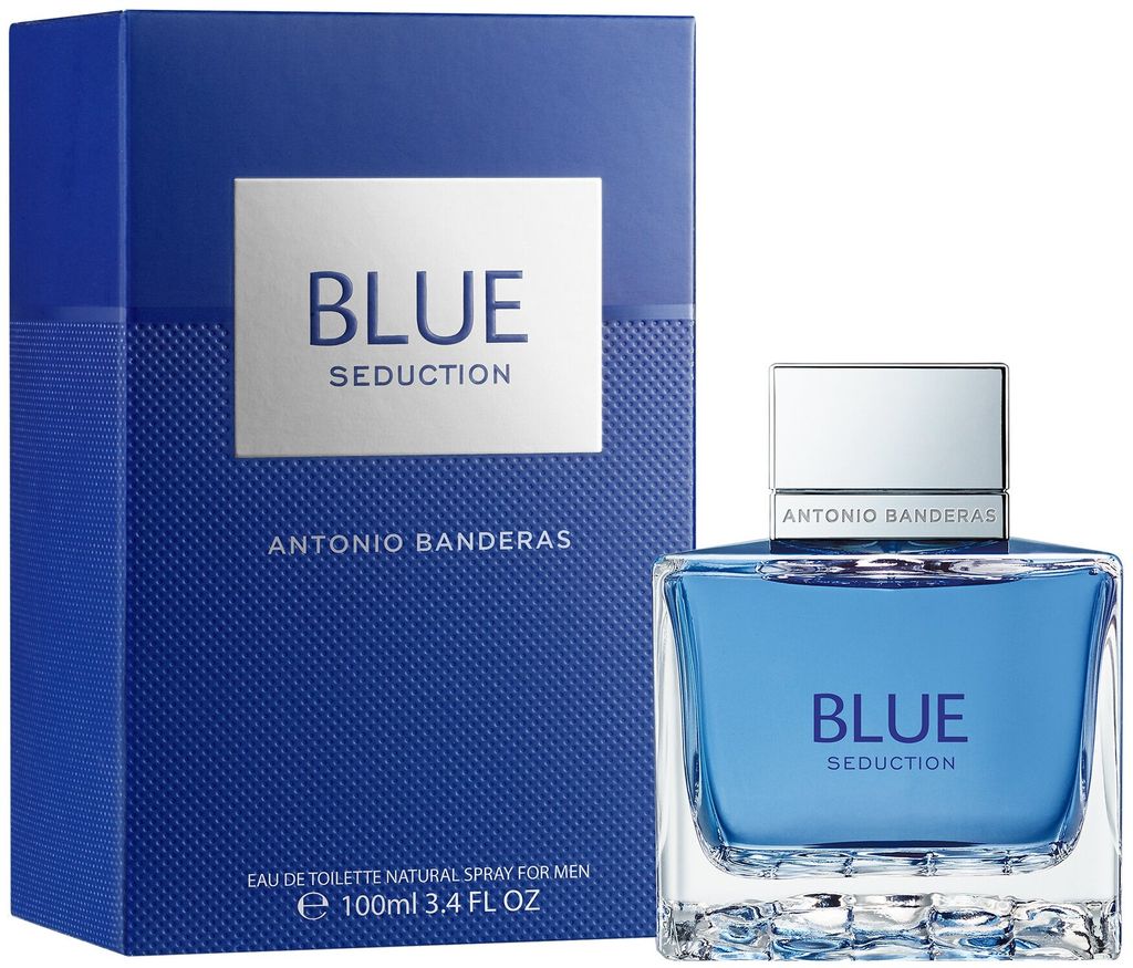 A. BANDERAS BLUE SEDUCTION m EDT 50 ml M, туалетная вода - Antonio banderas фото 3