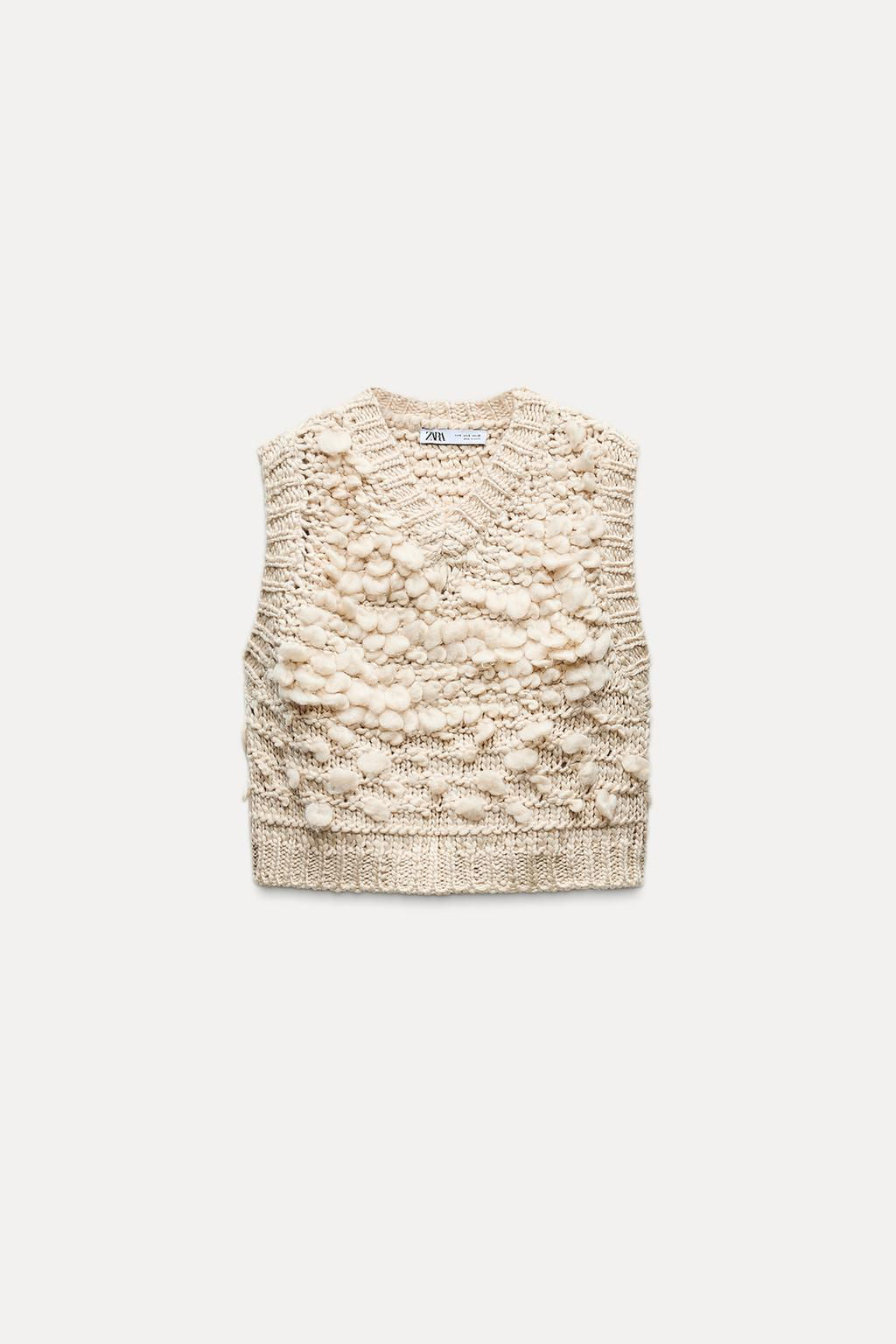 TEXTURED KNIT TOP - Zara фото 5