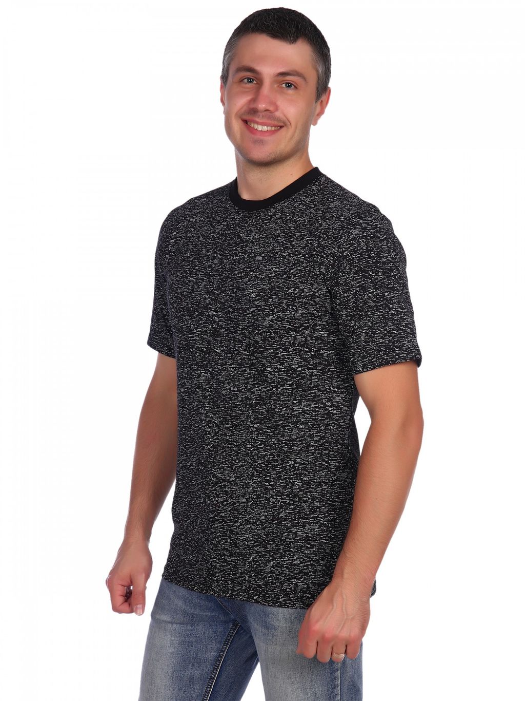 МТ0402-1 Футболка мужская кулирка серый - АстраТекстиль фото 6