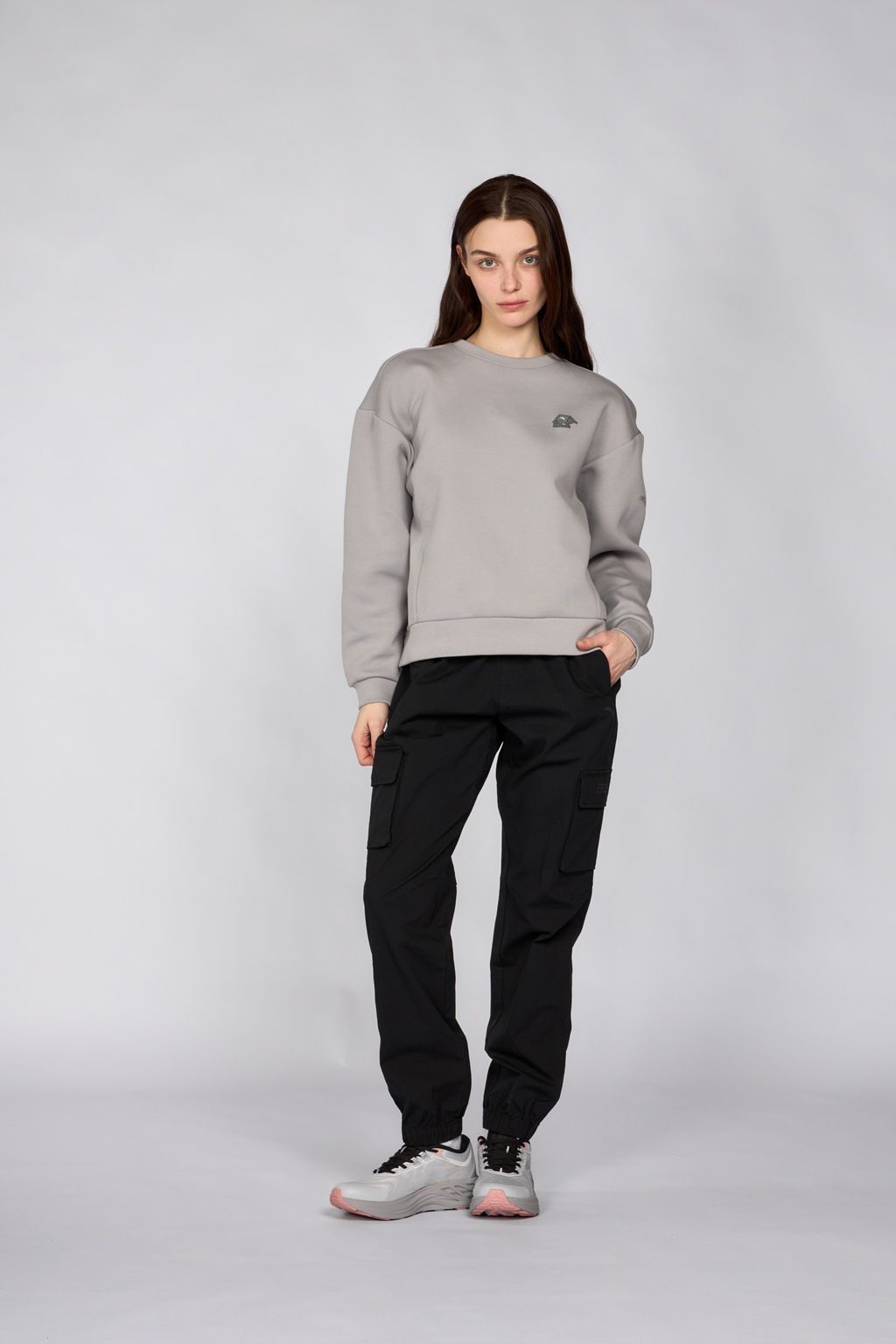 Брюки текстильные Черный - Anta фото 2