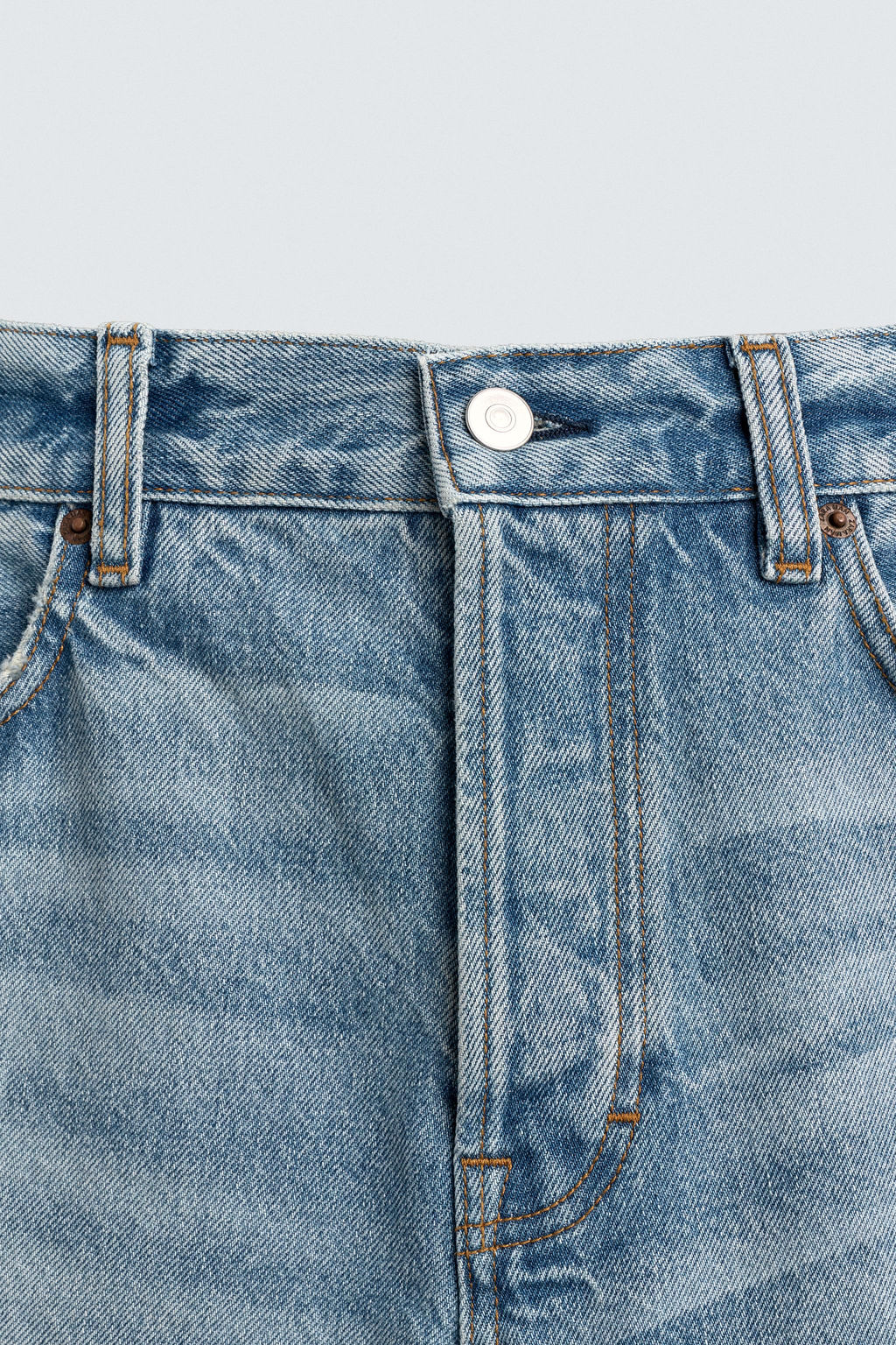 RELAXED FIT LIMITED EDITION JEANS - Zara фото 21