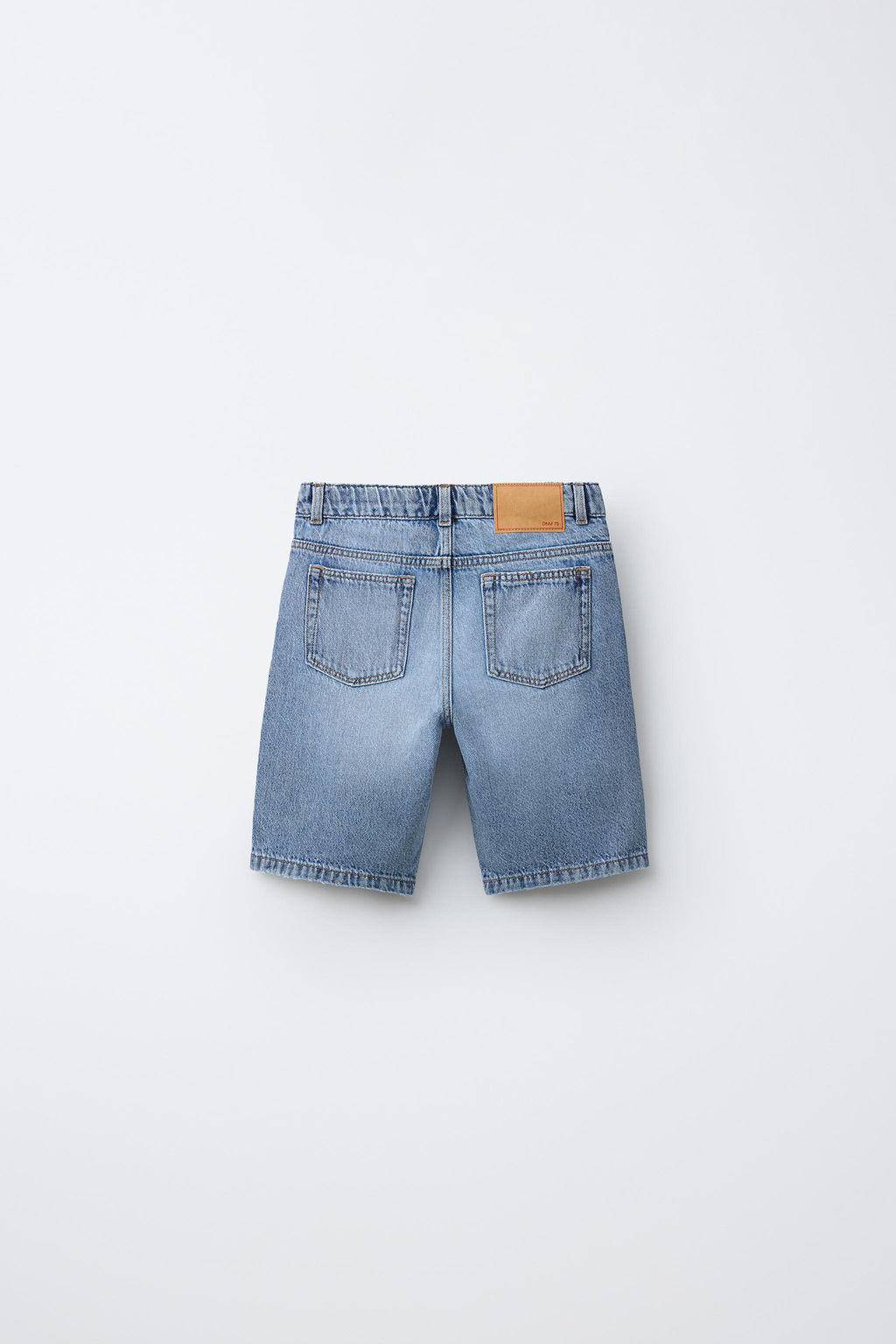 BERMUDA DENIM STRAIGHT / Azul - Zara фото 3