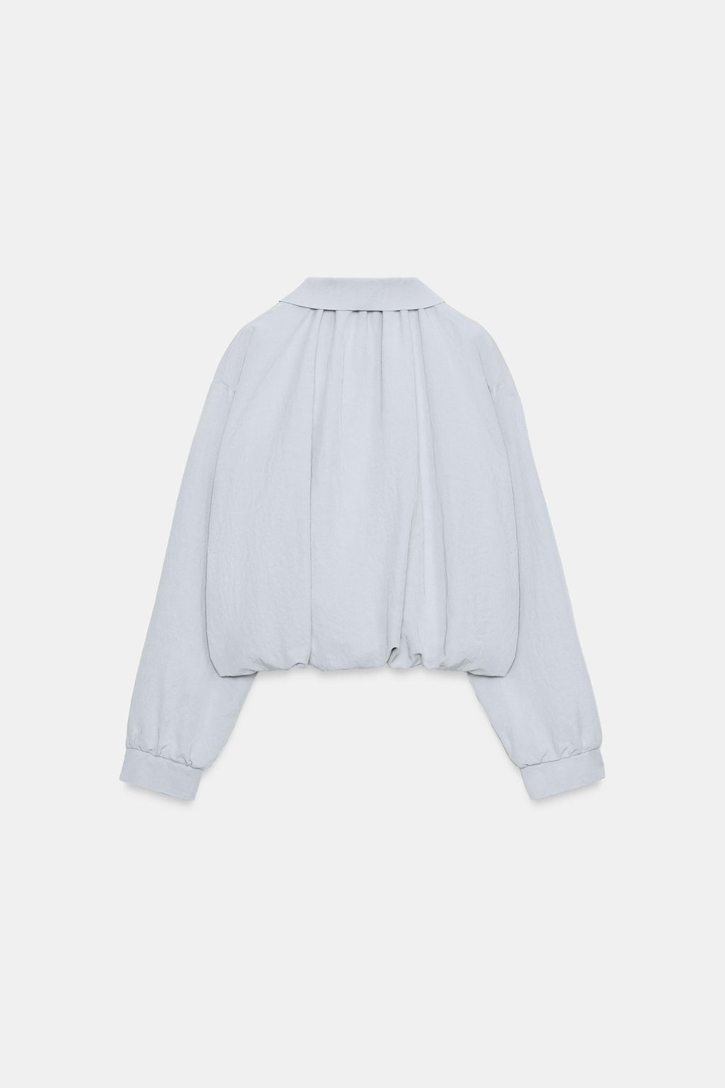CHAQUETA BOMBER GLOBO / Celeste - Zara фото 8