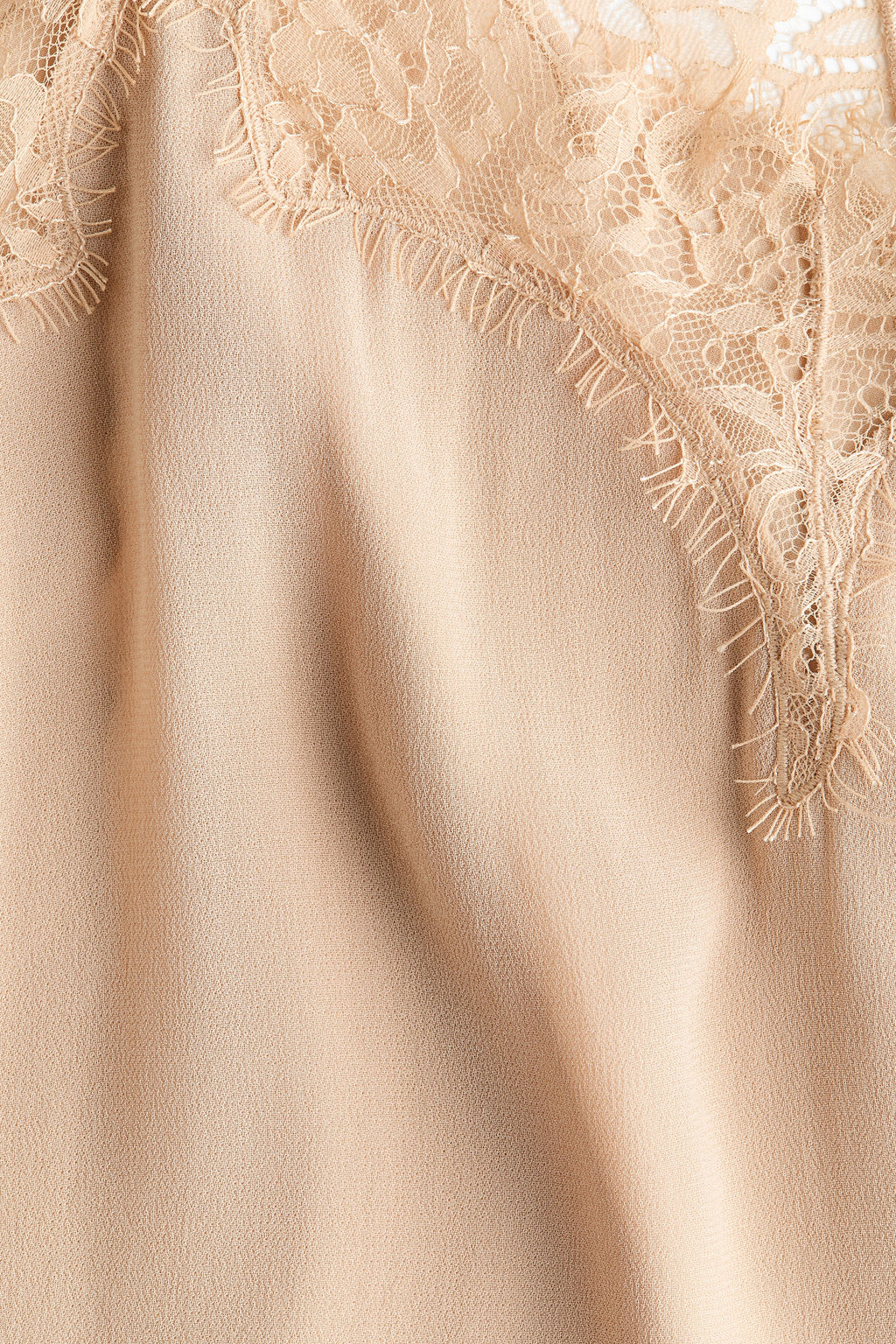 Top de viscosa con ribetes de encaje - H&m фото 3