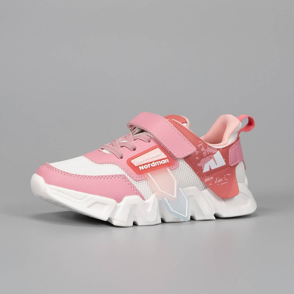 Кроссовки летние Nordman Jump розовые  фото 2