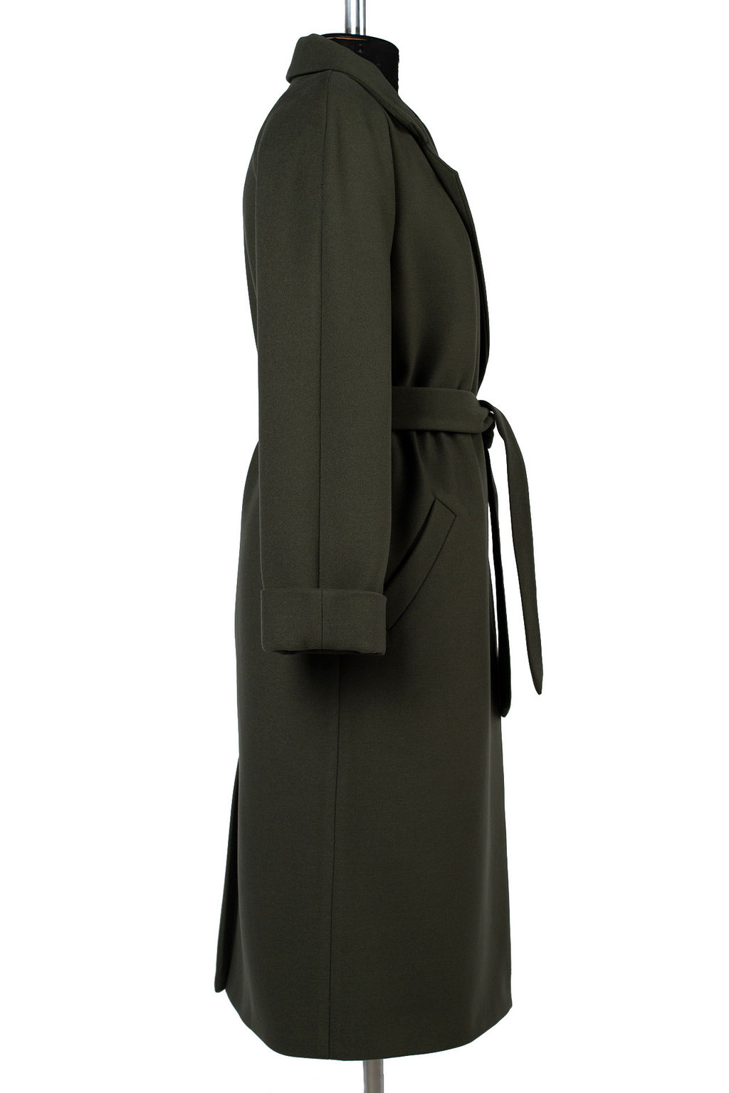 Пальто женское демисезонное (пояс) - El podio фото 9