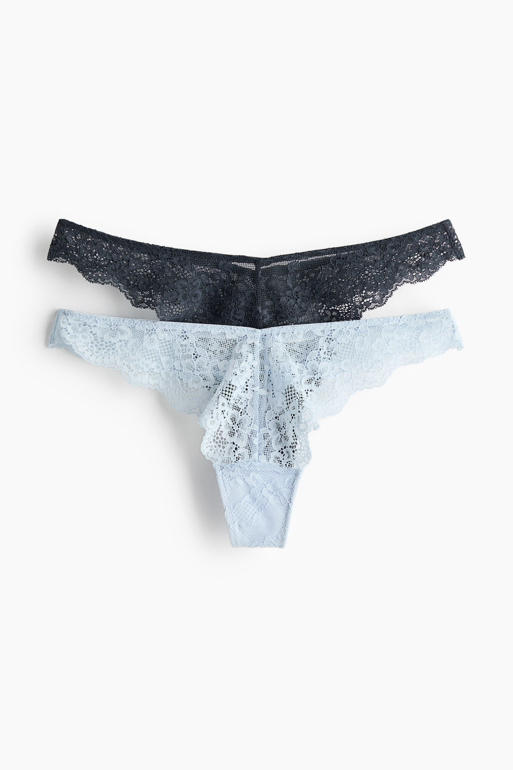 Pack de 2 bragas thong de encaje - H&m фото 2