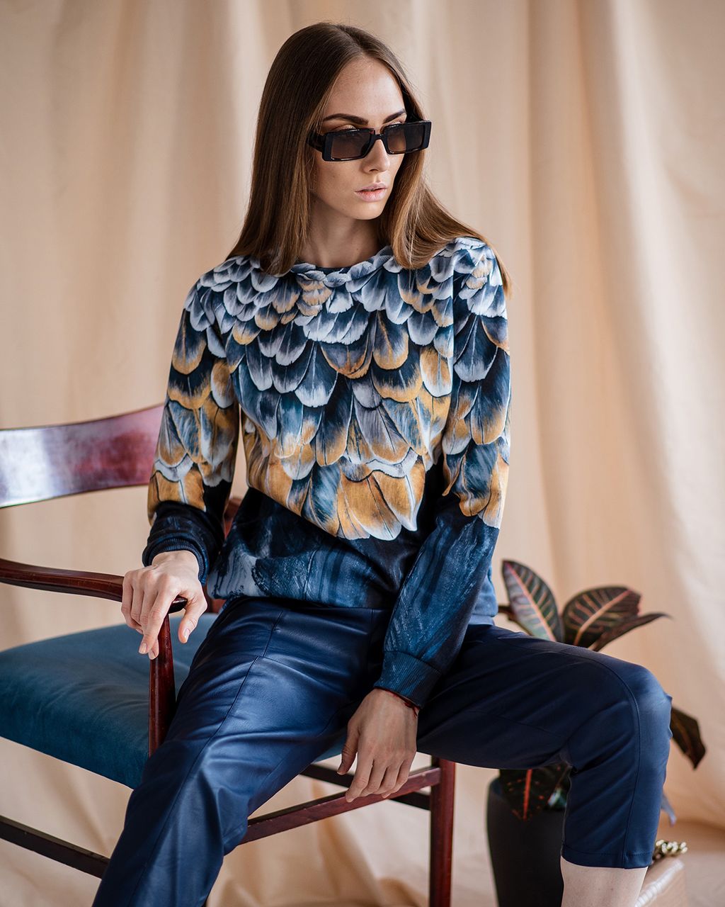 Свитшот с полной запечаткой PSW005, джемпер - Sahar art lab фото 7